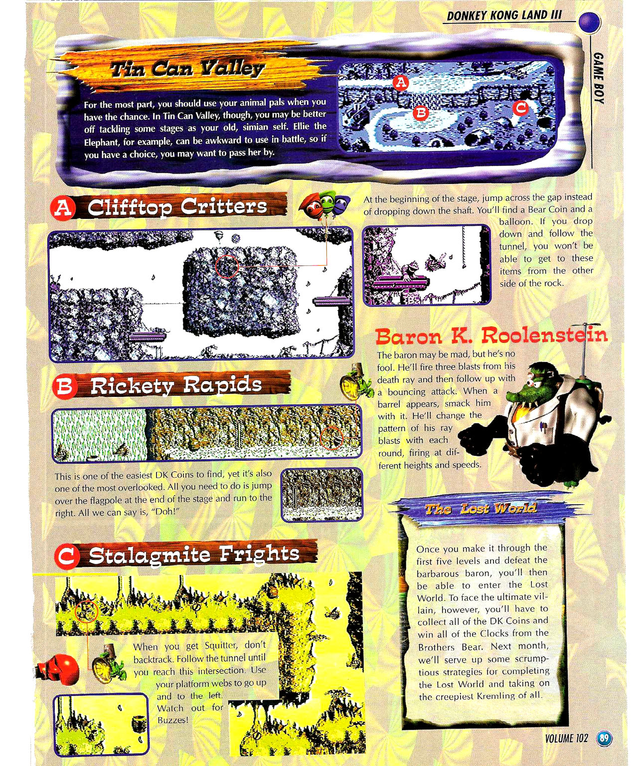 Read online Nintendo Power comic -  Issue #102 - 100