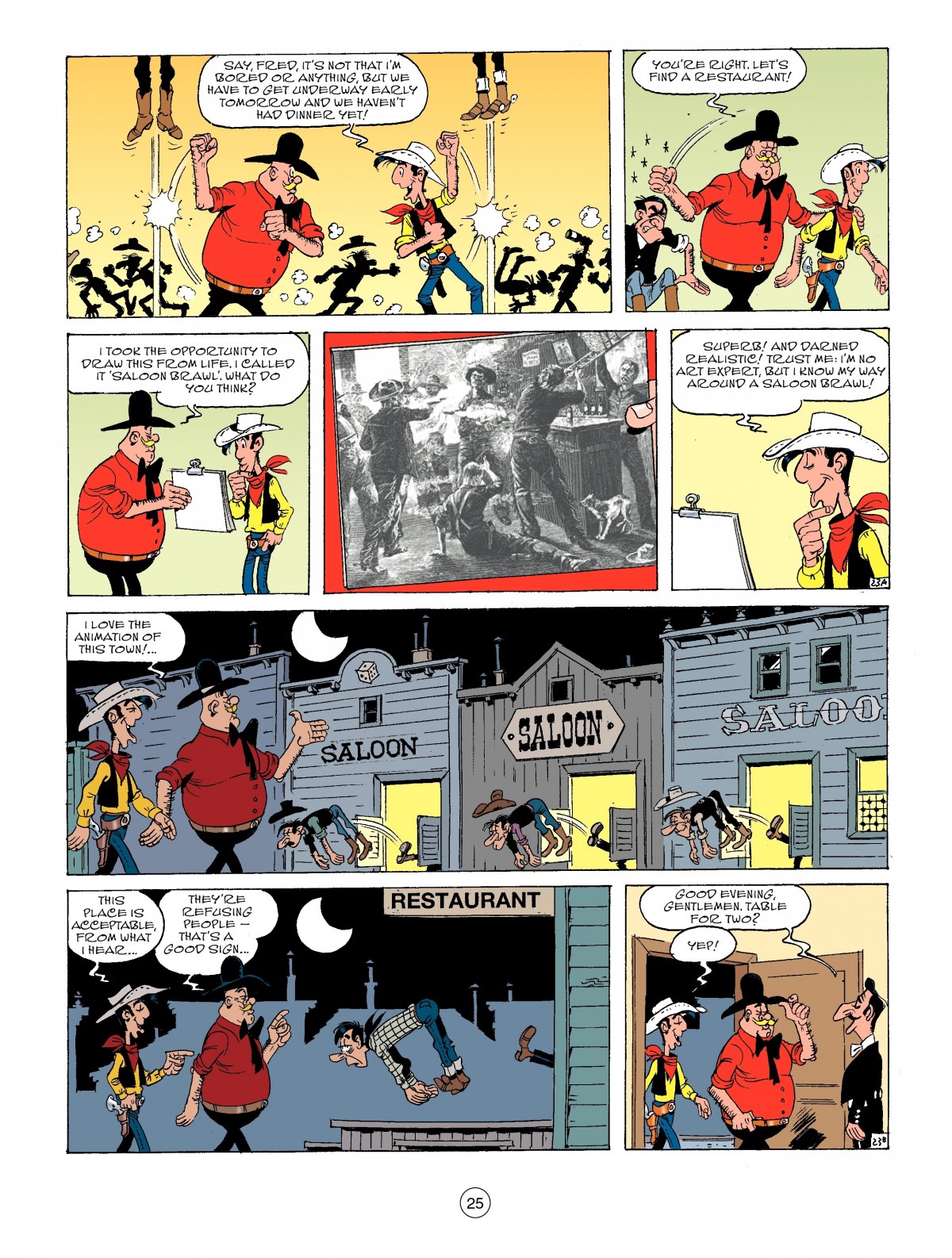 Read online A Lucky Luke Adventure comic -  Issue #51 - 25