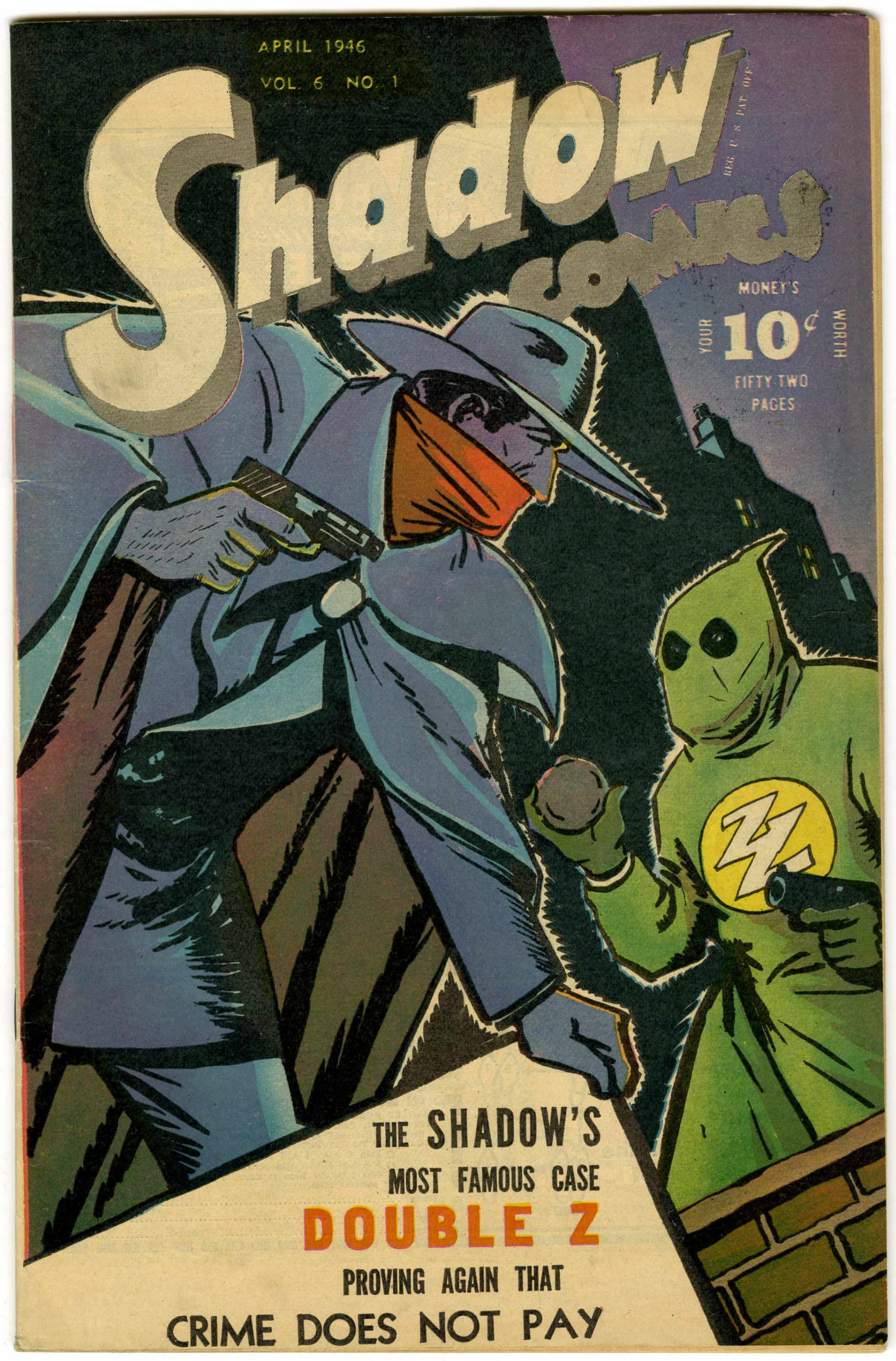 Read online Shadow Comics comic -  Issue #61 - 1