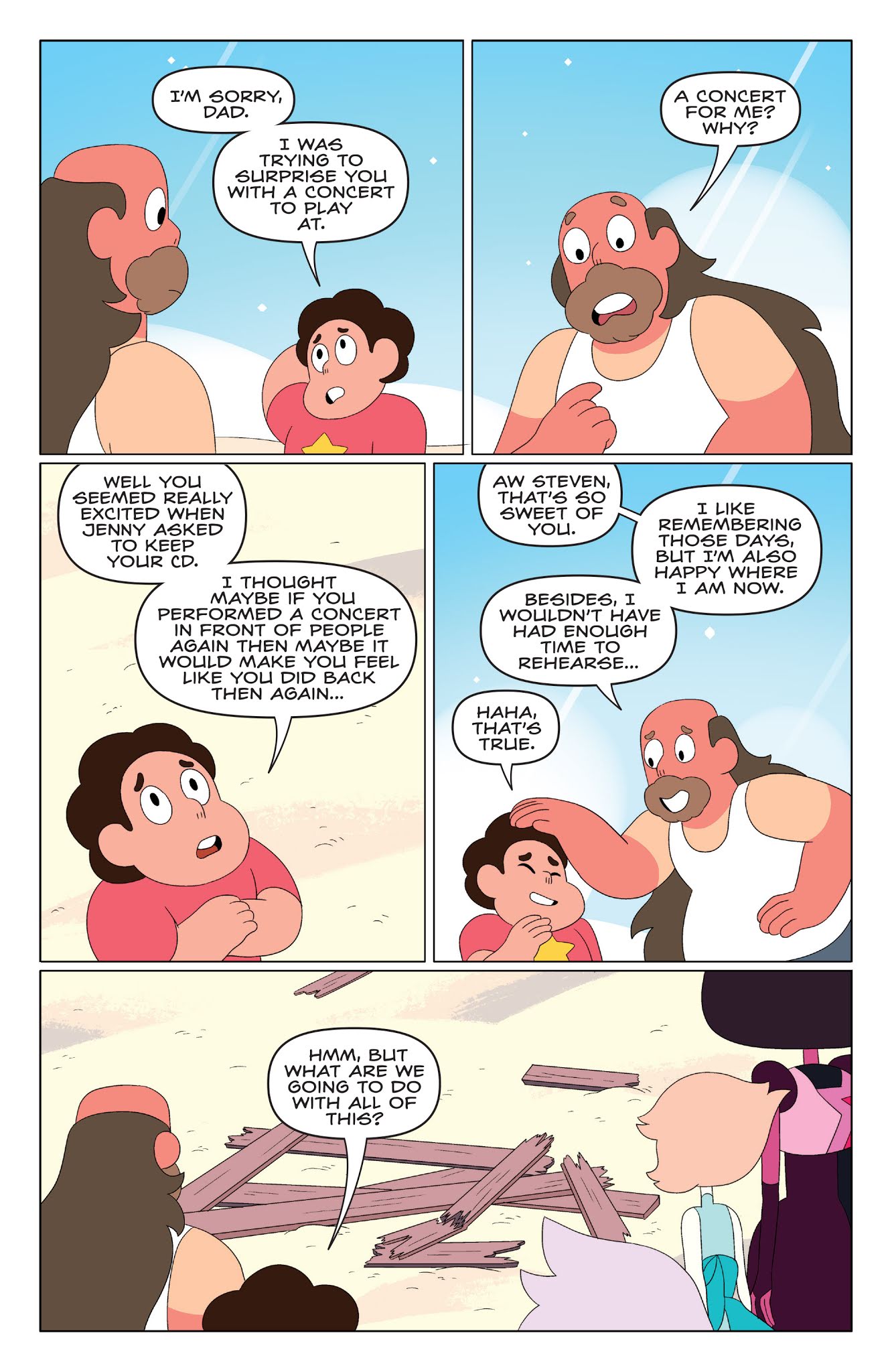 Read online Steven Universe Ongoing comic -  Issue #14 - 19