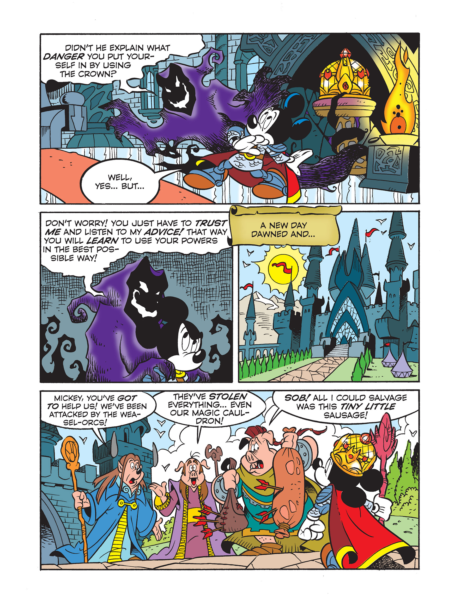 Read online Wizards of Mickey II: The Dark Age comic -  Issue #1 - 15