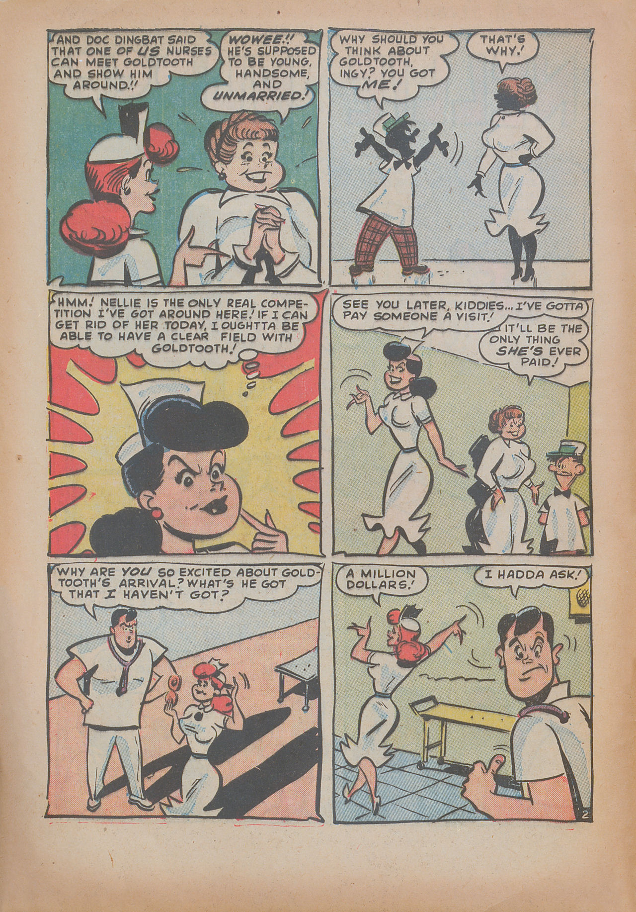 Read online Nellie The Nurse (1945) comic -  Issue #31 - 4