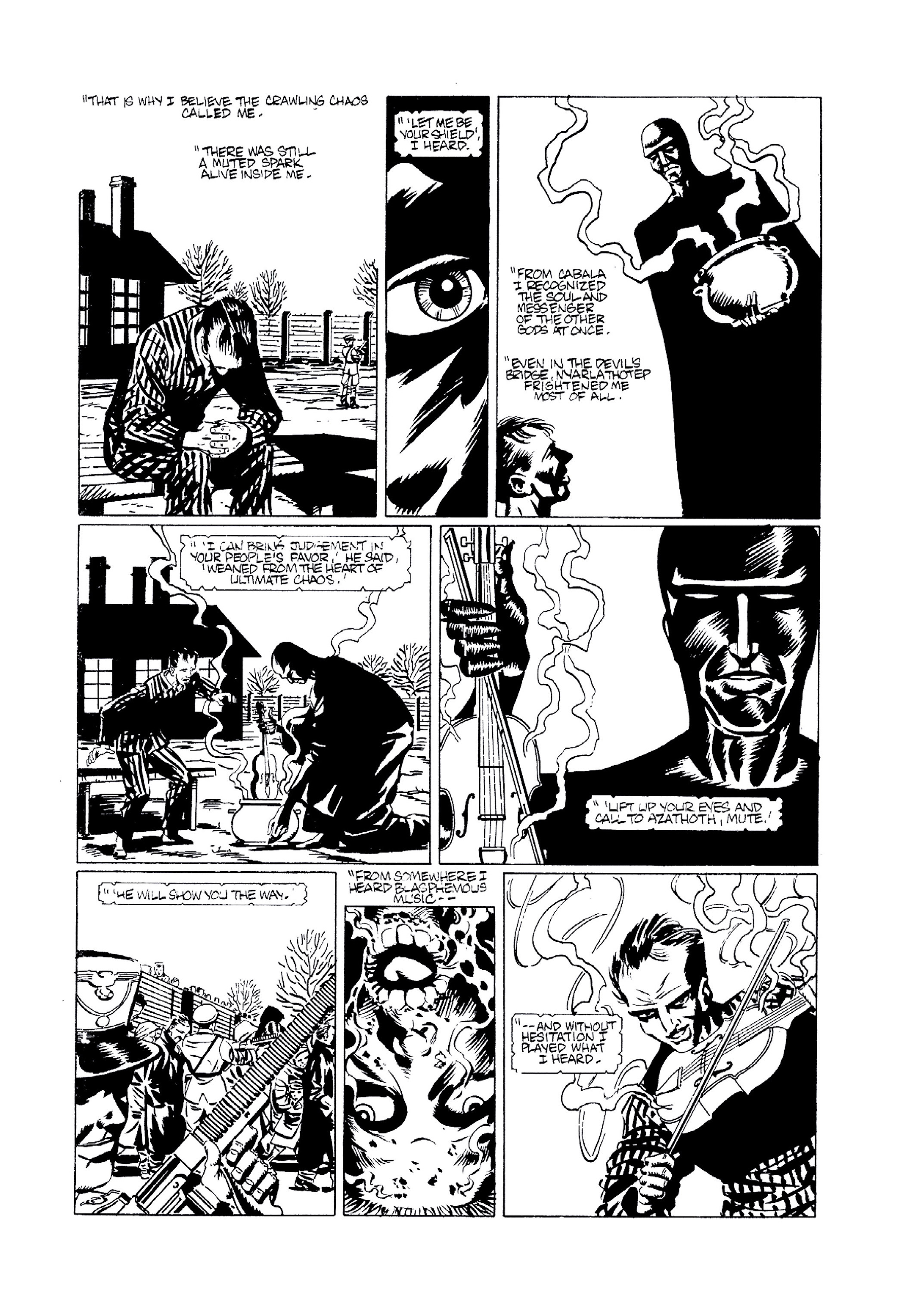 Read online Worlds of H.P. Lovecraft comic -  Issue # Issue The Music of Erich Zann - 22