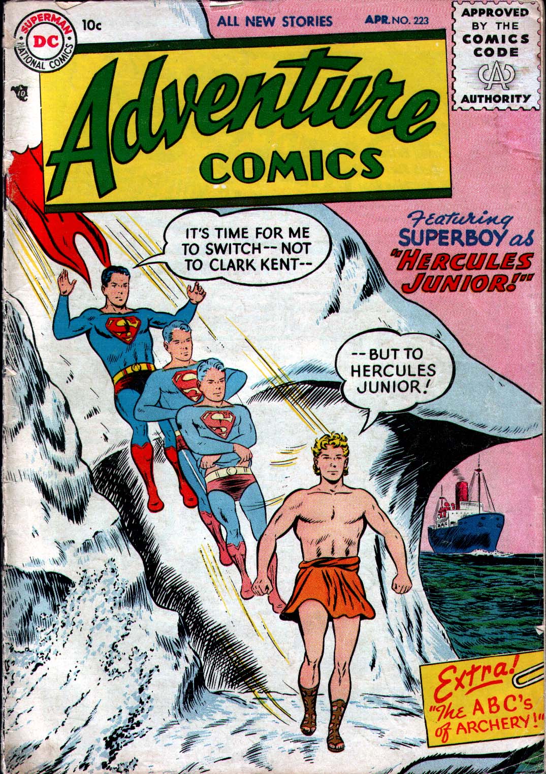 Read online Adventure Comics (1938) comic -  Issue #223 - 1