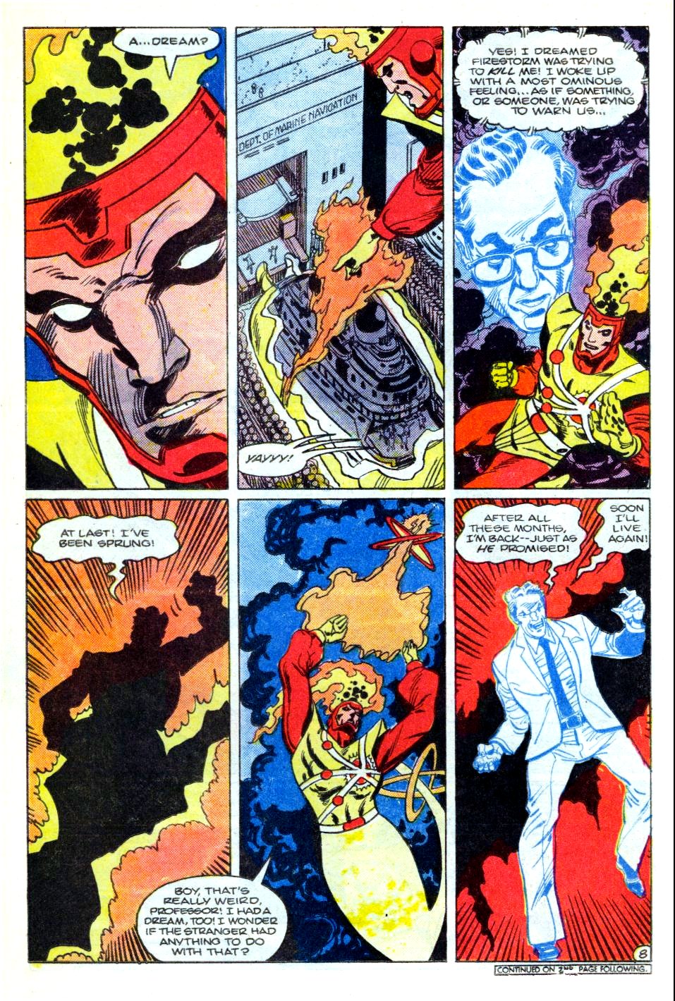 The Fury of Firestorm Issue #32 #36 - English 9