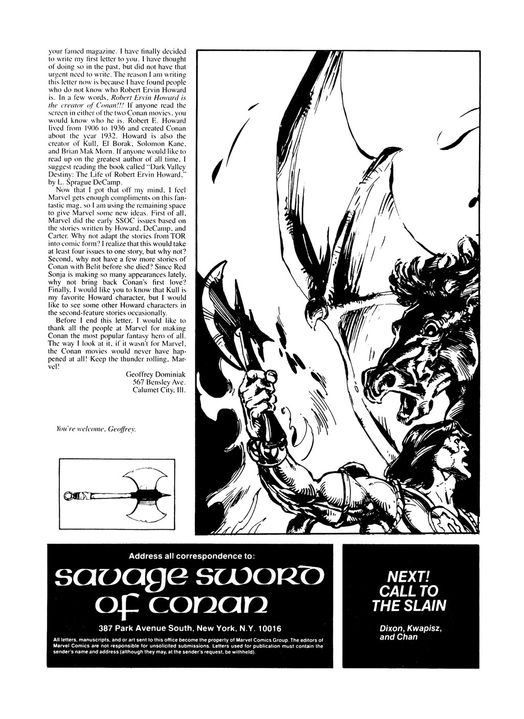 Read online The Savage Sword Of Conan comic -  Issue #149 - 5
