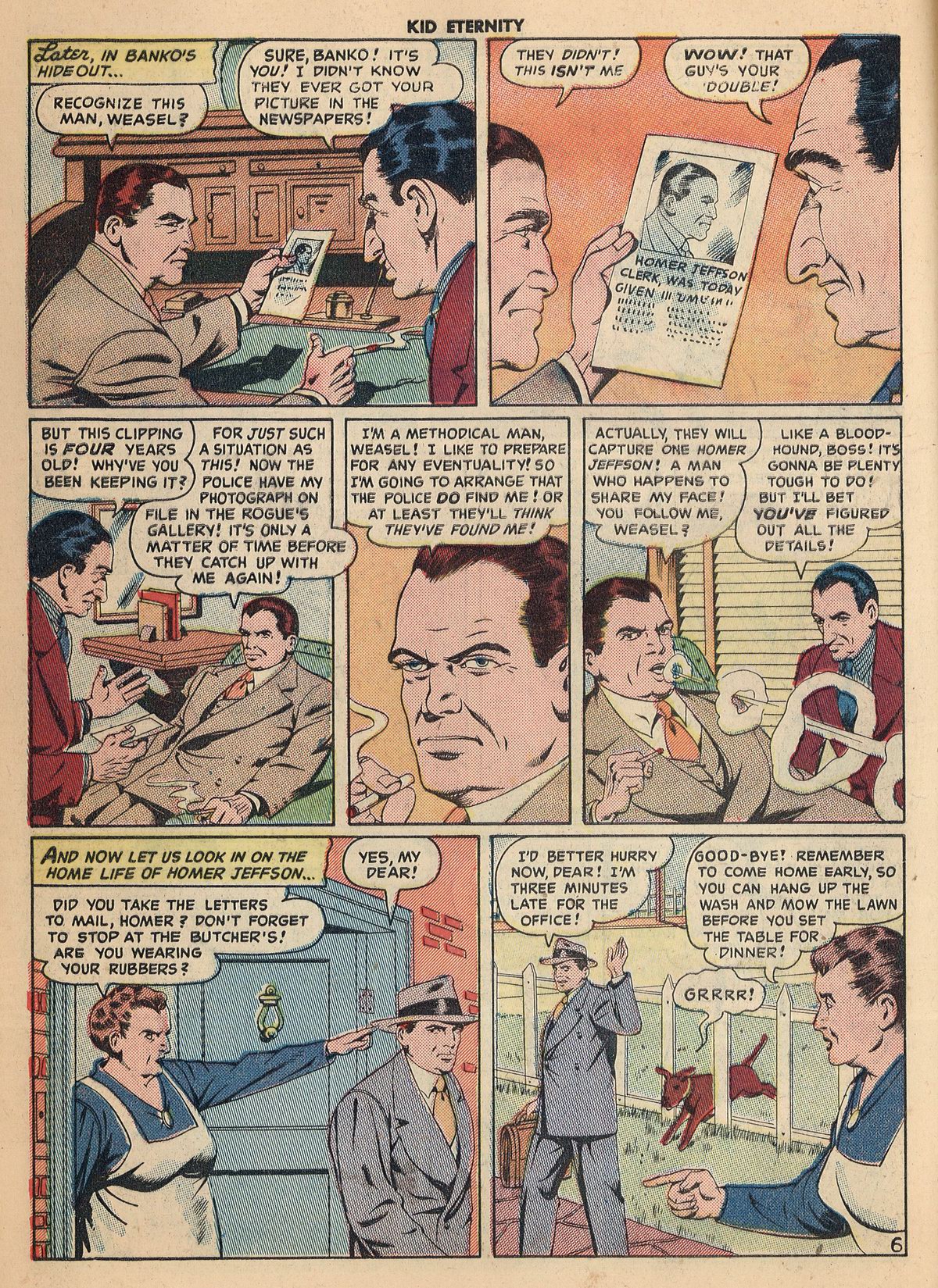 Read online Kid Eternity (1946) comic -  Issue #18 - 9