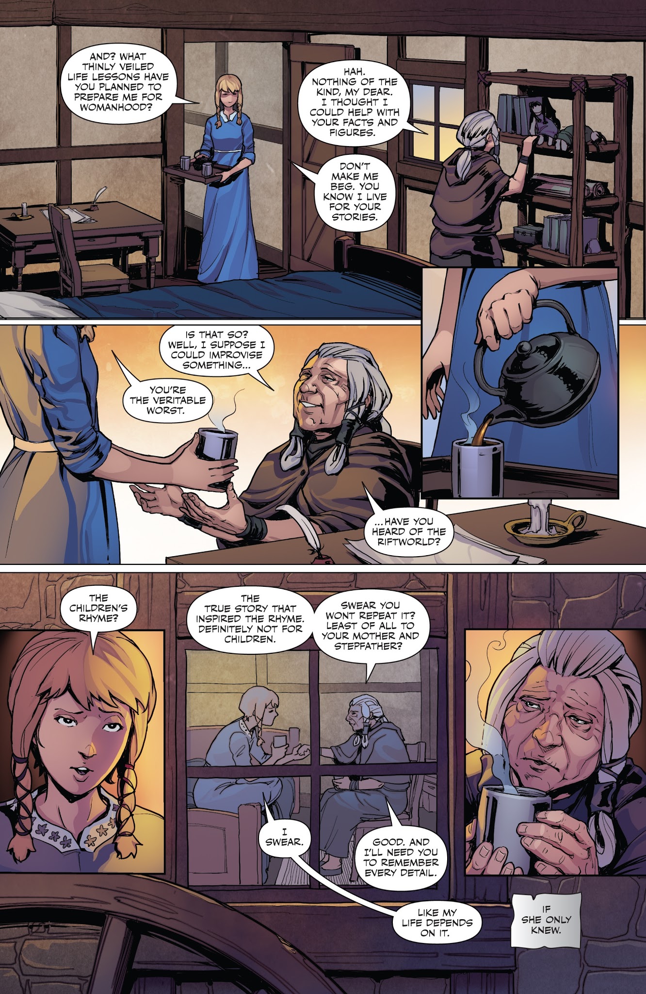 Read online Riftworld Legends comic -  Issue #1 - 8