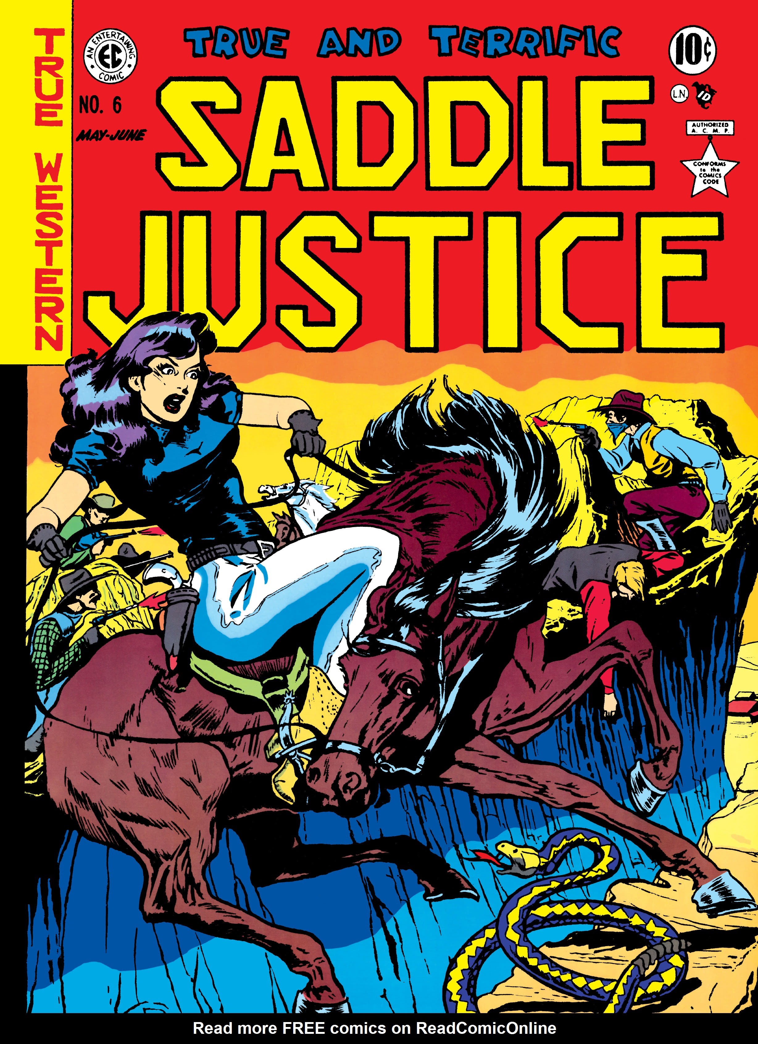 Read online The EC Archives: Saddle Justice comic -  Issue # TPB (Part 2) - 11