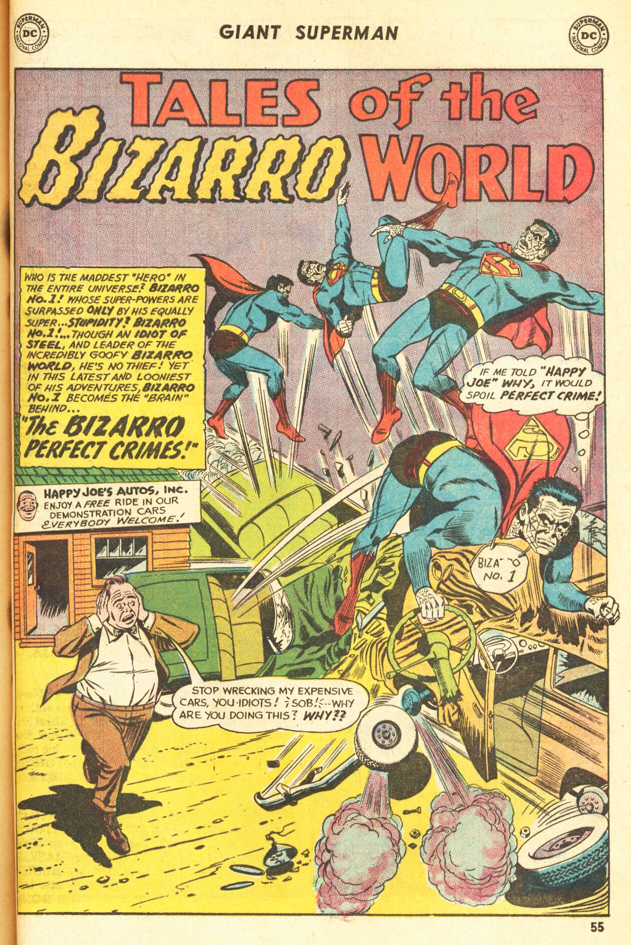 Read online Superman (1939) comic -  Issue #202 - 55