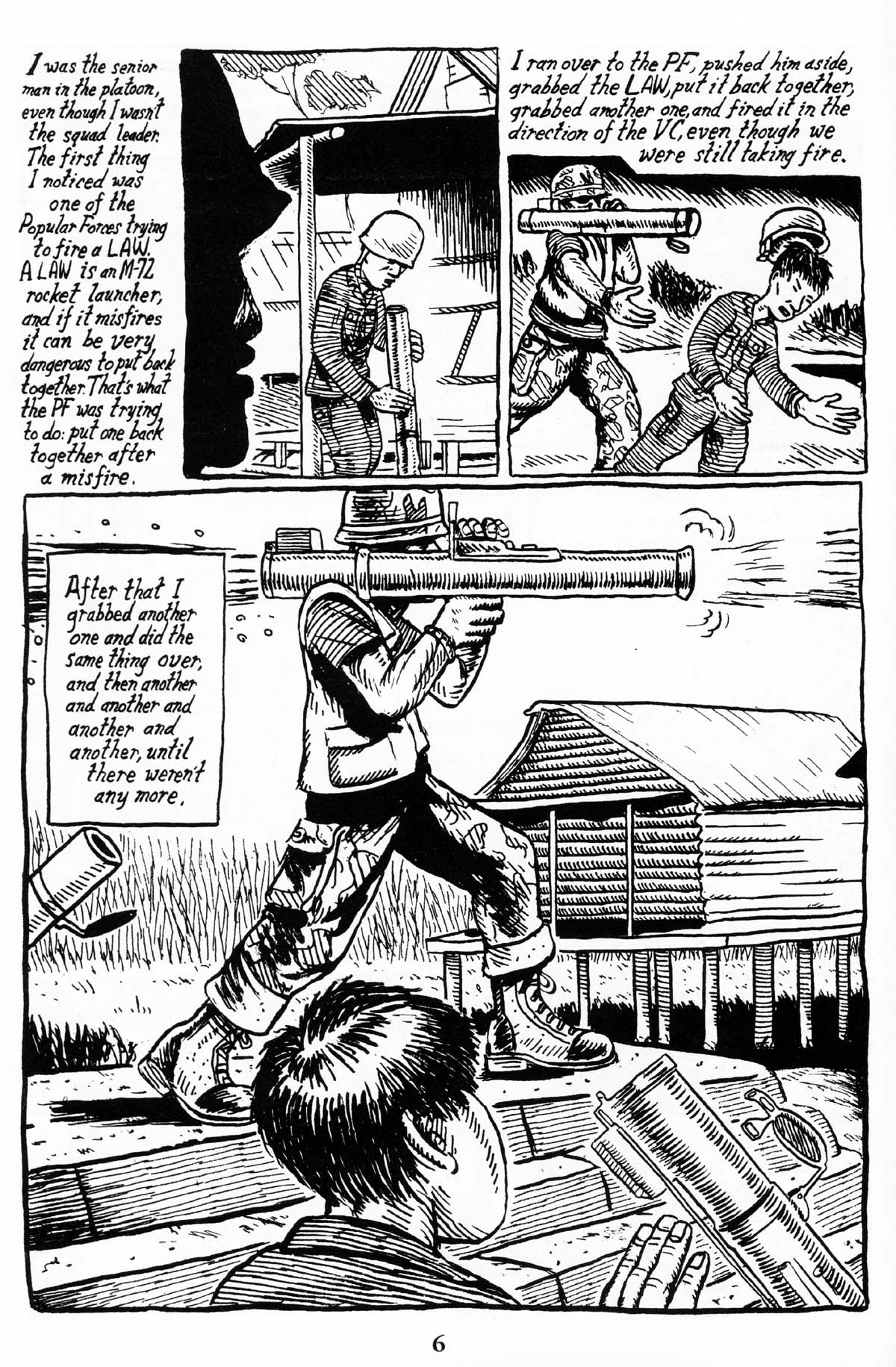 Read online American Splendor: Unsung Hero comic -  Issue #3 - 8