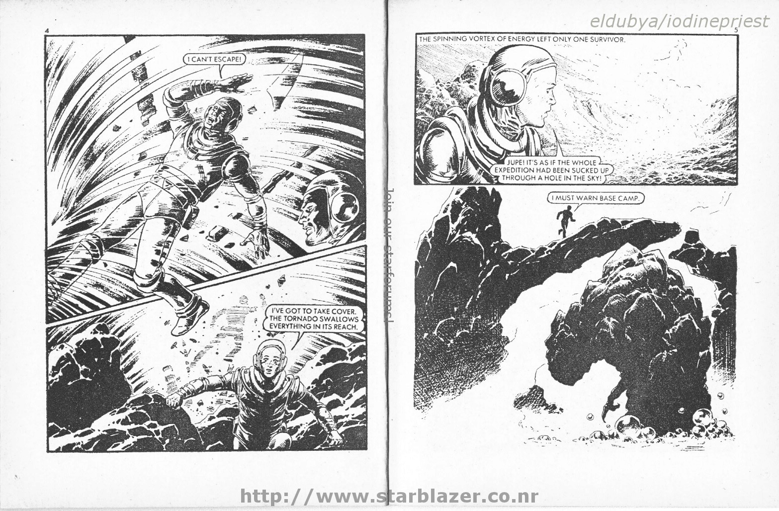 Read online Starblazer comic -  Issue #54 - 4