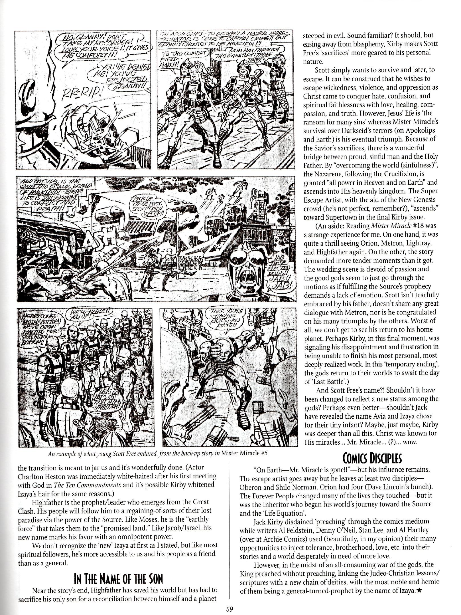 Read online The Jack Kirby Collector comic -  Issue #26 - 58