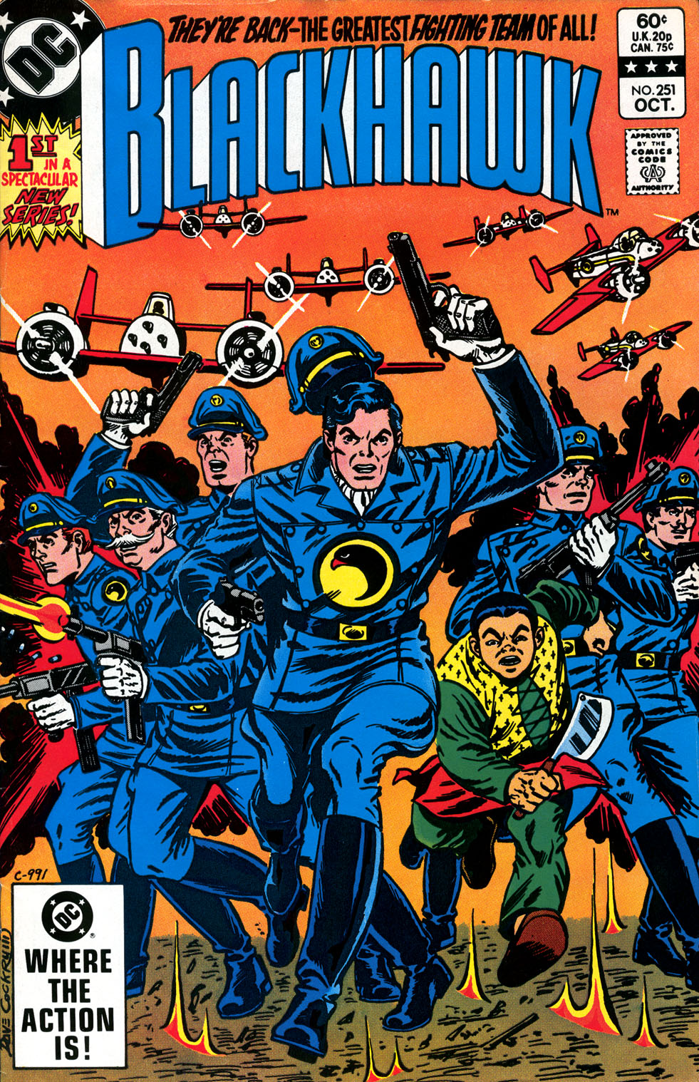 Read online Blackhawk (1957) comic -  Issue #251 - 1