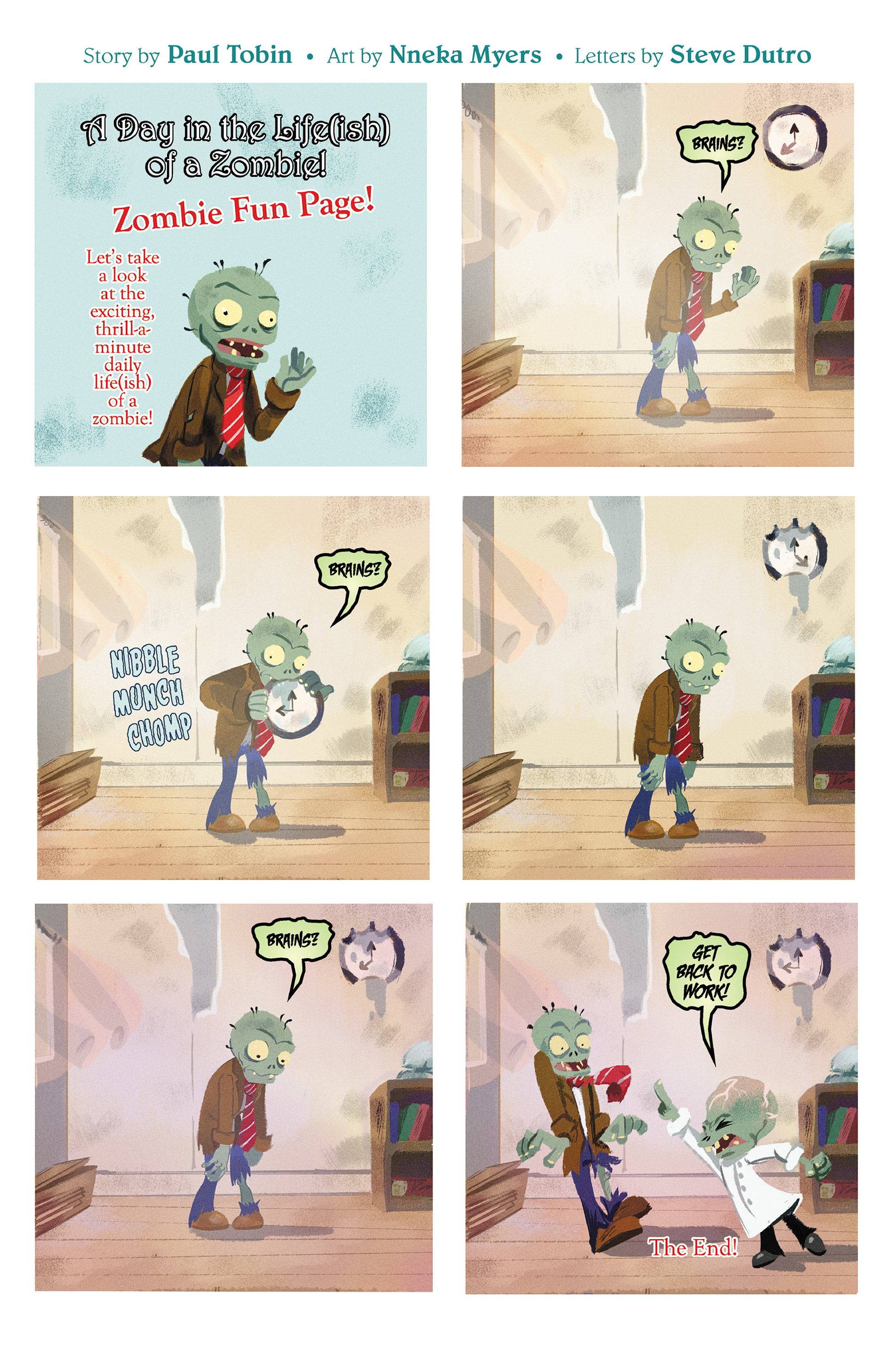 Read online Plants vs. Zombies: Grown Sweet Home comic -  Issue #5 - 23