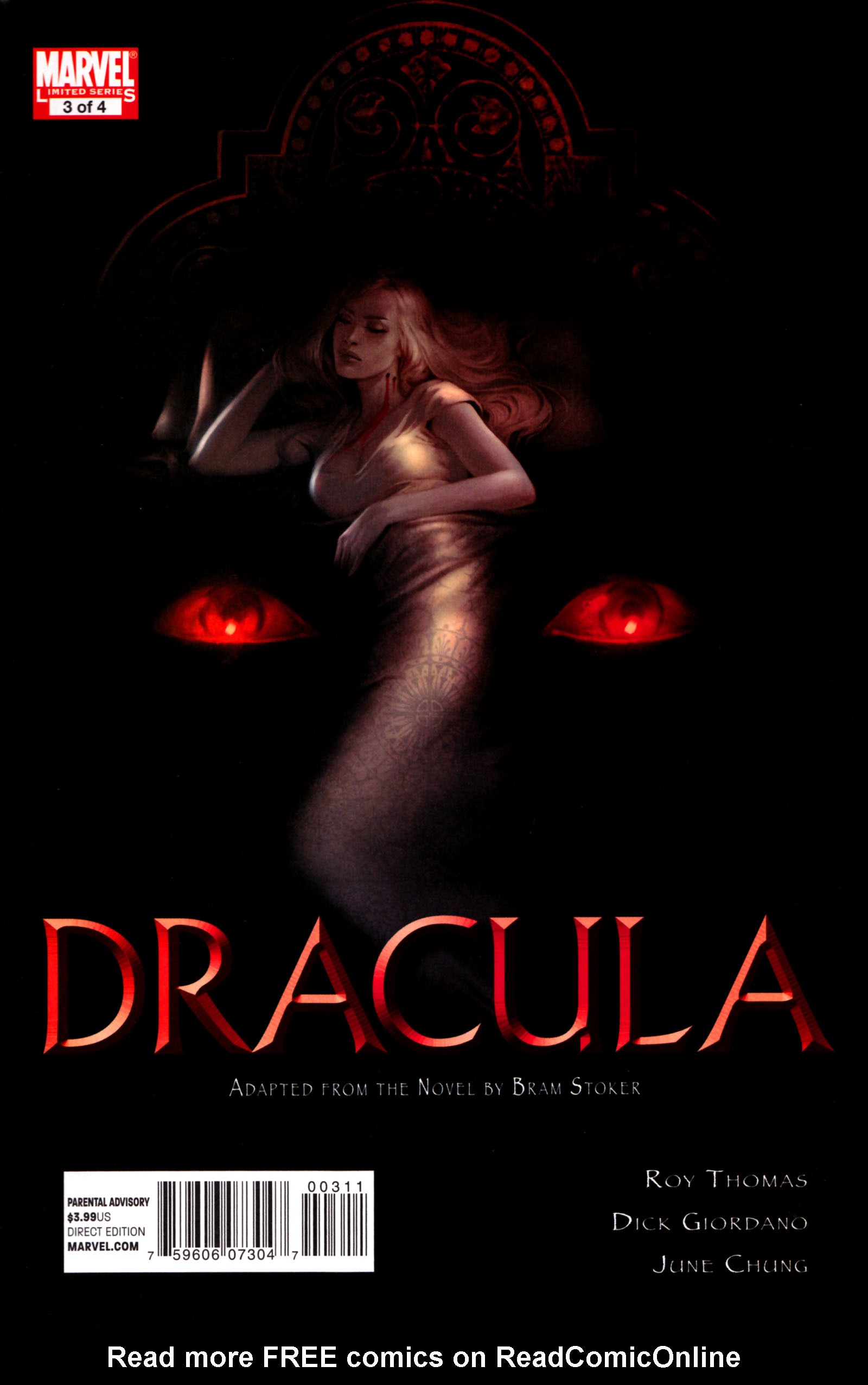 Read online Dracula comic -  Issue #3 - 1