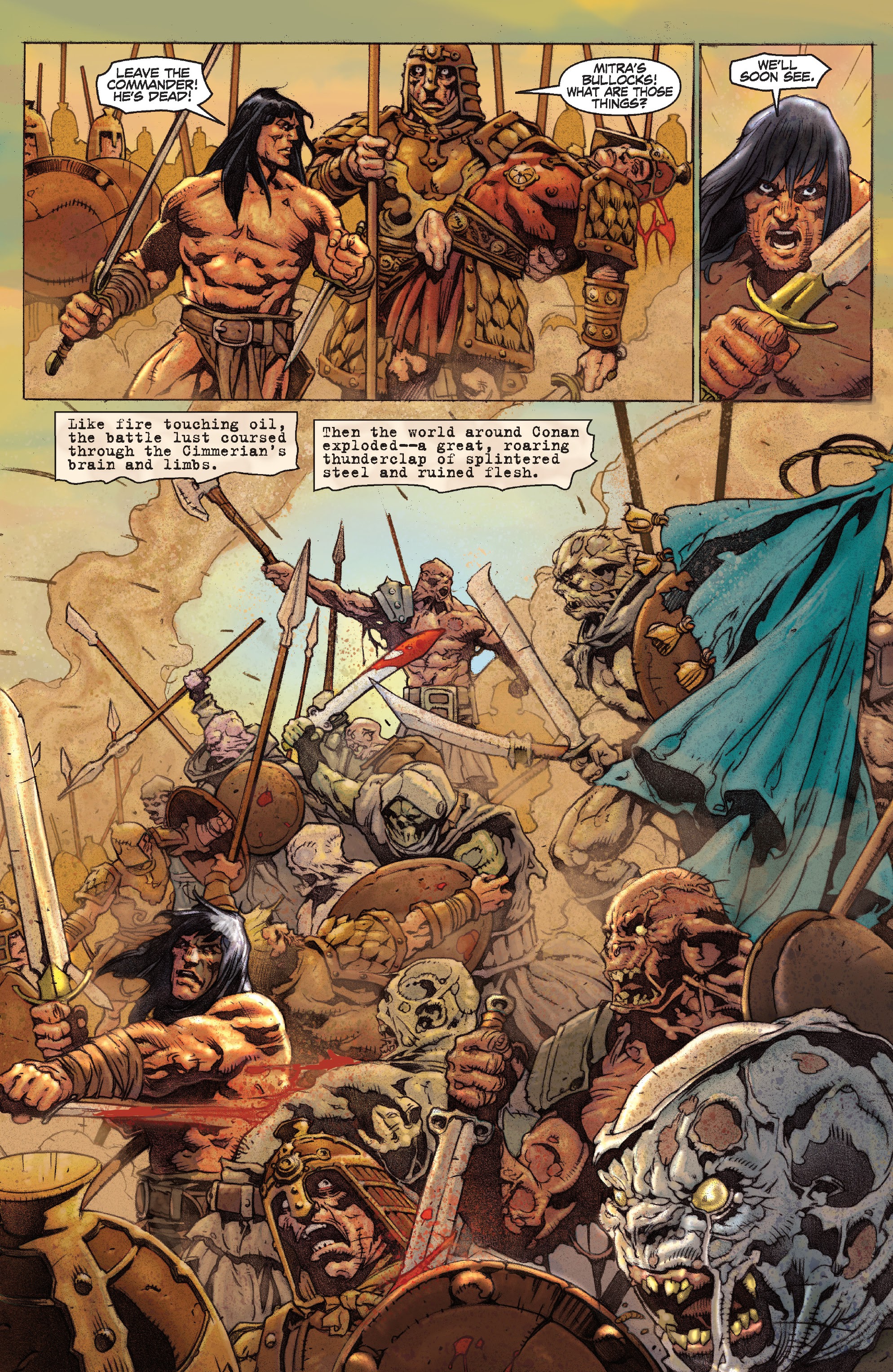 Read online Conan Chronicles Epic Collection comic -  Issue # TPB Return to Cimmeria (Part 2) - 91