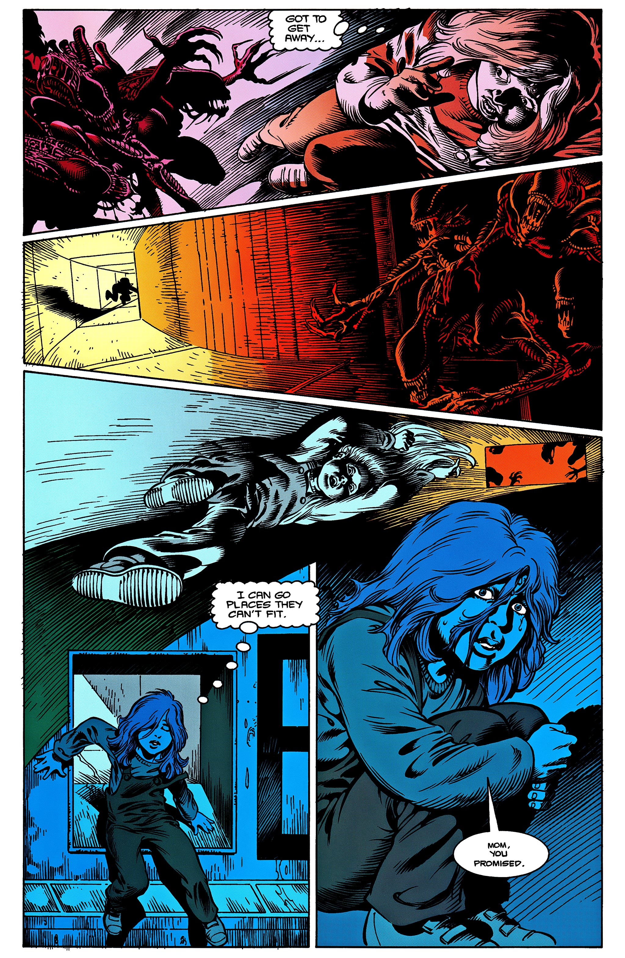 Read online Aliens: Newt's Tale comic -  Issue #1 - 33