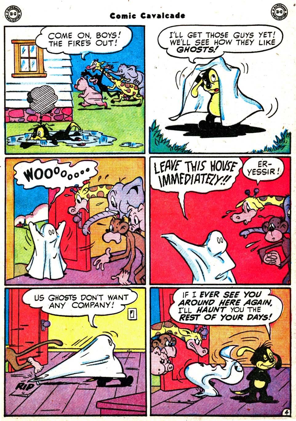 Read online Comic Cavalcade comic -  Issue #31 - 53