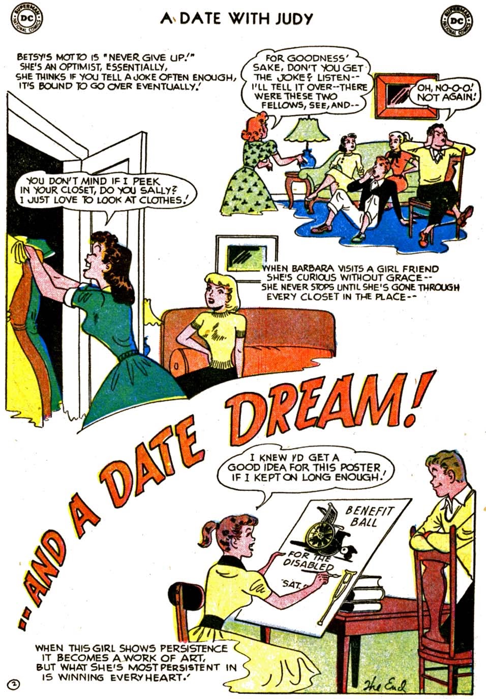 Read online A Date with Judy comic -  Issue #32 - 25
