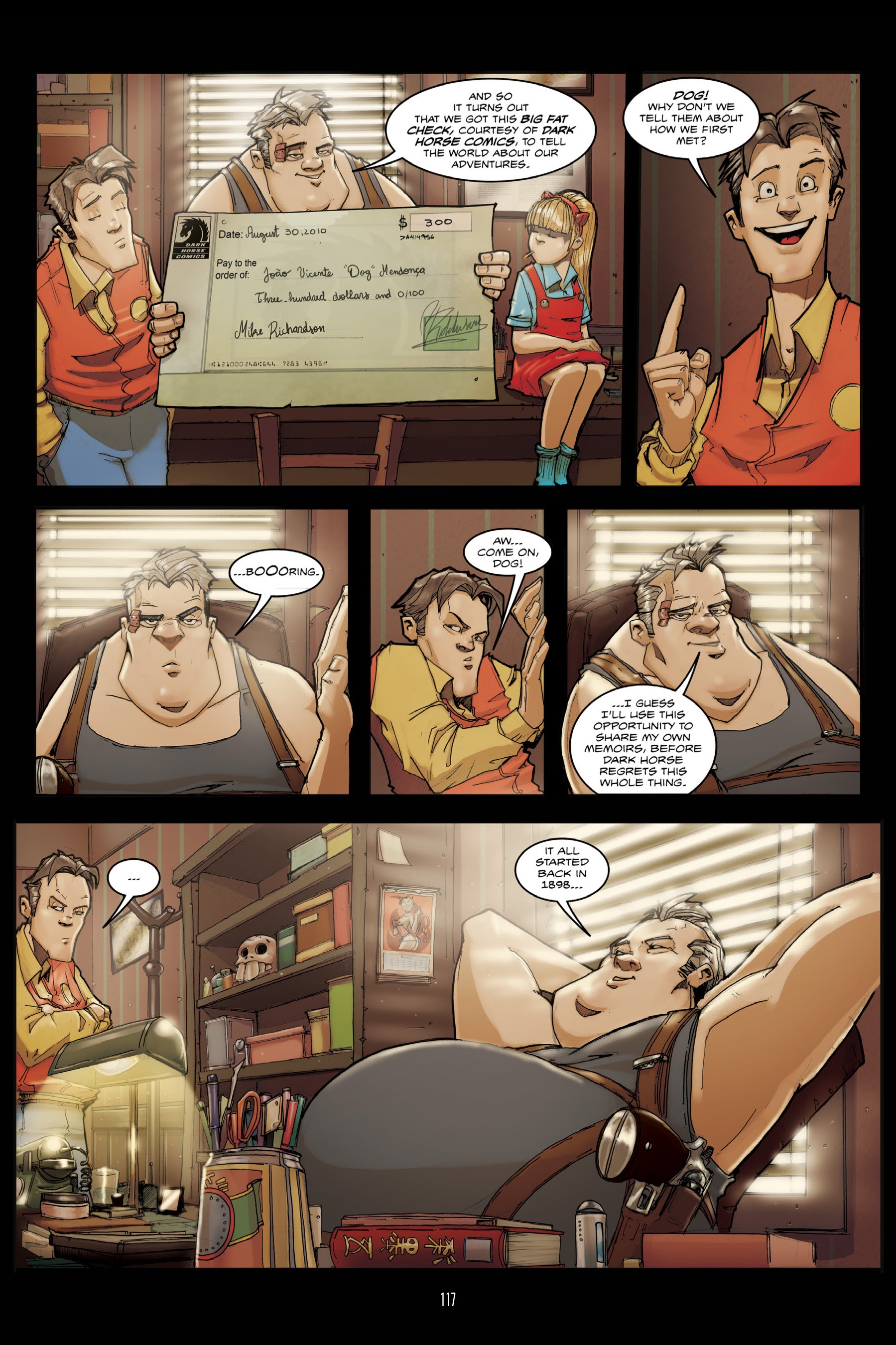 Read online The Incredible Adventures of Dog Mendonca and Pizzaboy comic -  Issue # TPB 2 - 110