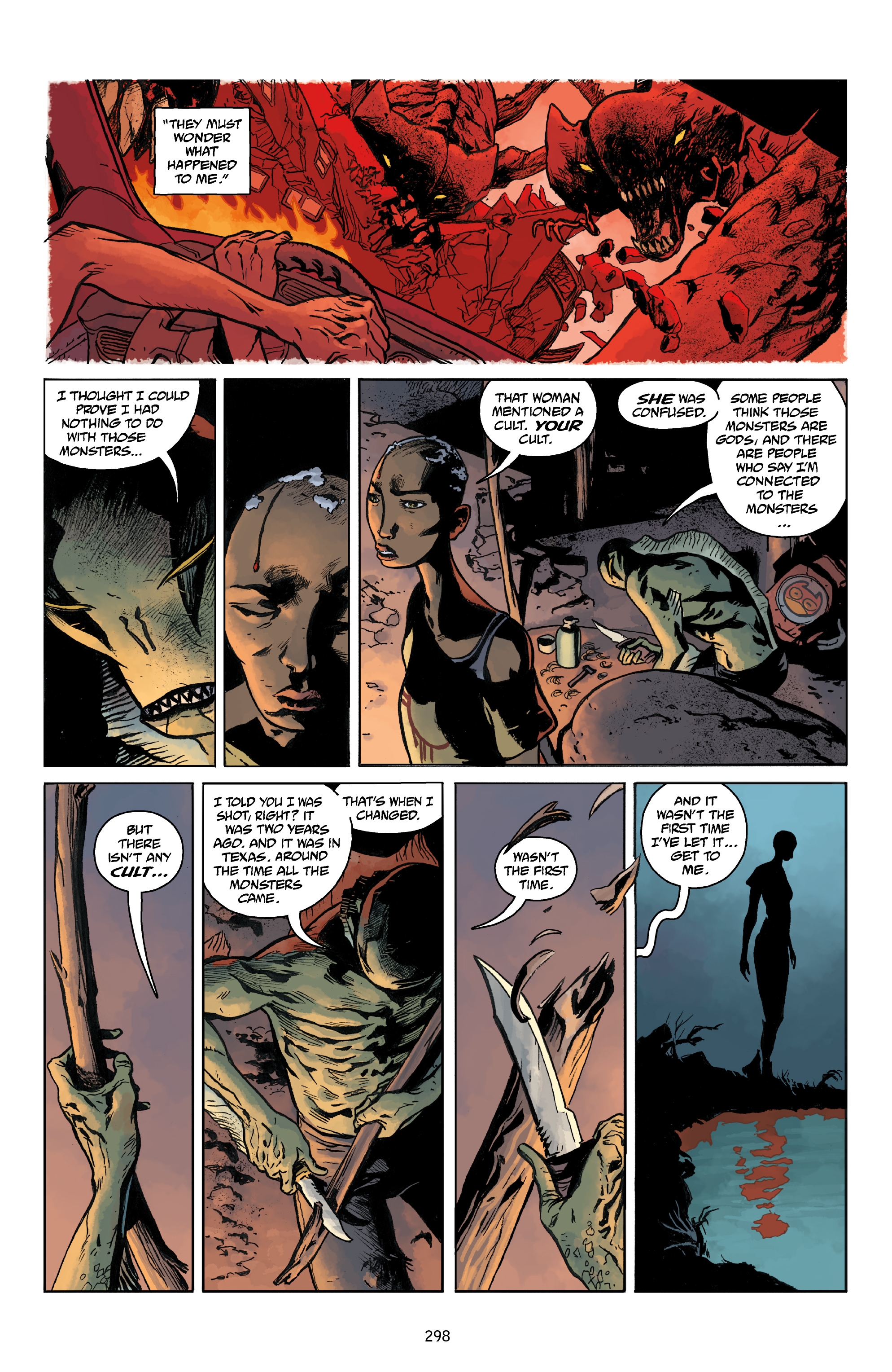 Read online Abe Sapien comic -  Issue # _TPB Dark and Terrible 1 (Part 3) - 96