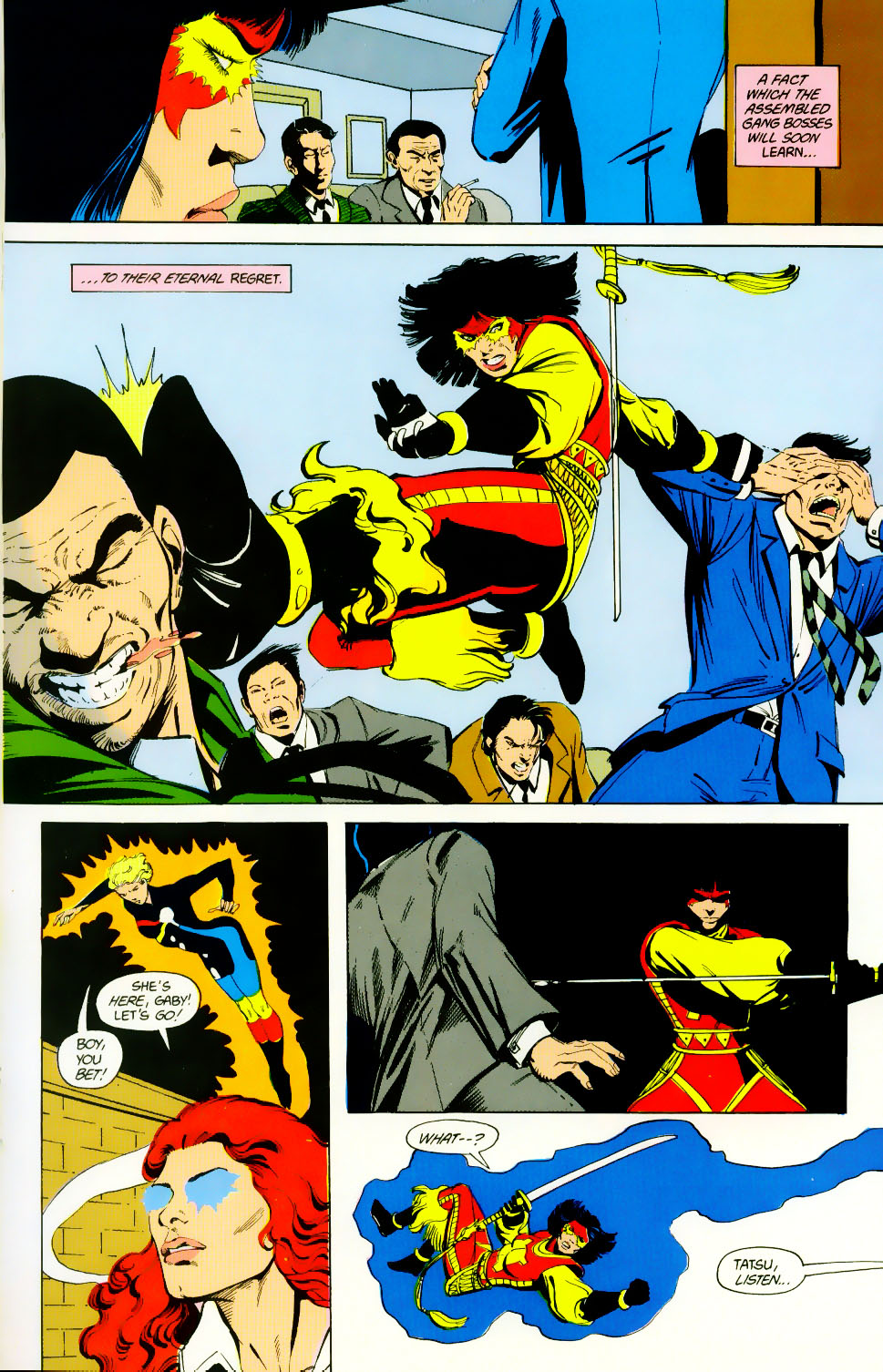 Read online The Outsiders (1985) comic -  Issue #8 - 18