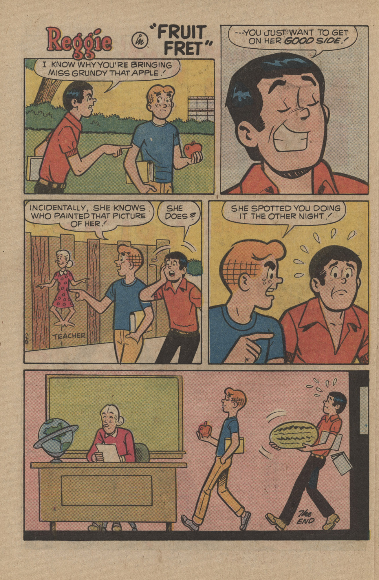 Read online Reggie and Me (1966) comic -  Issue #89 - 24