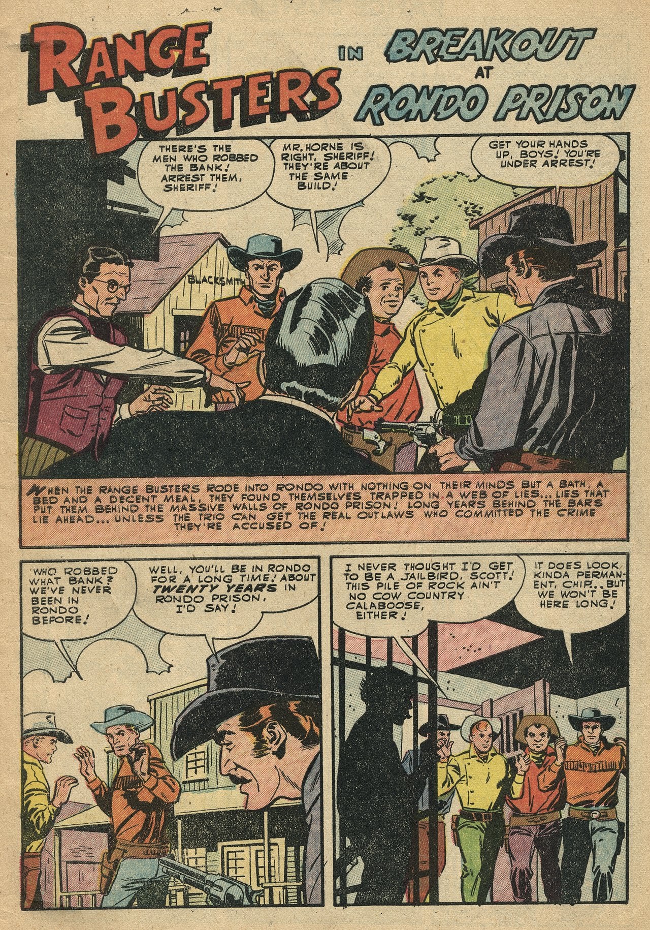 Read online Range Busters comic -  Issue #10 - 3