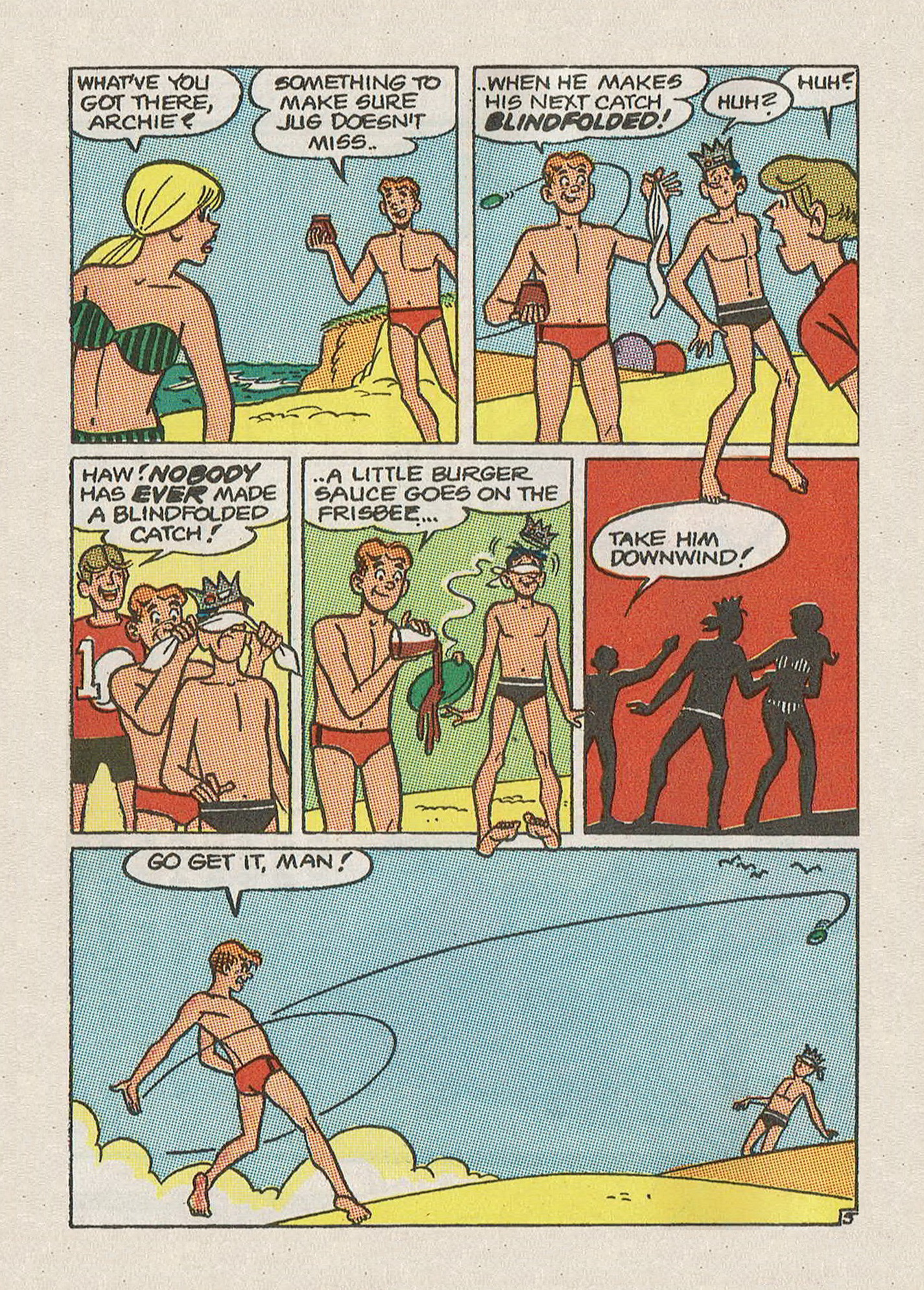 Read online Jughead Jones Comics Digest comic -  Issue #70 - 122