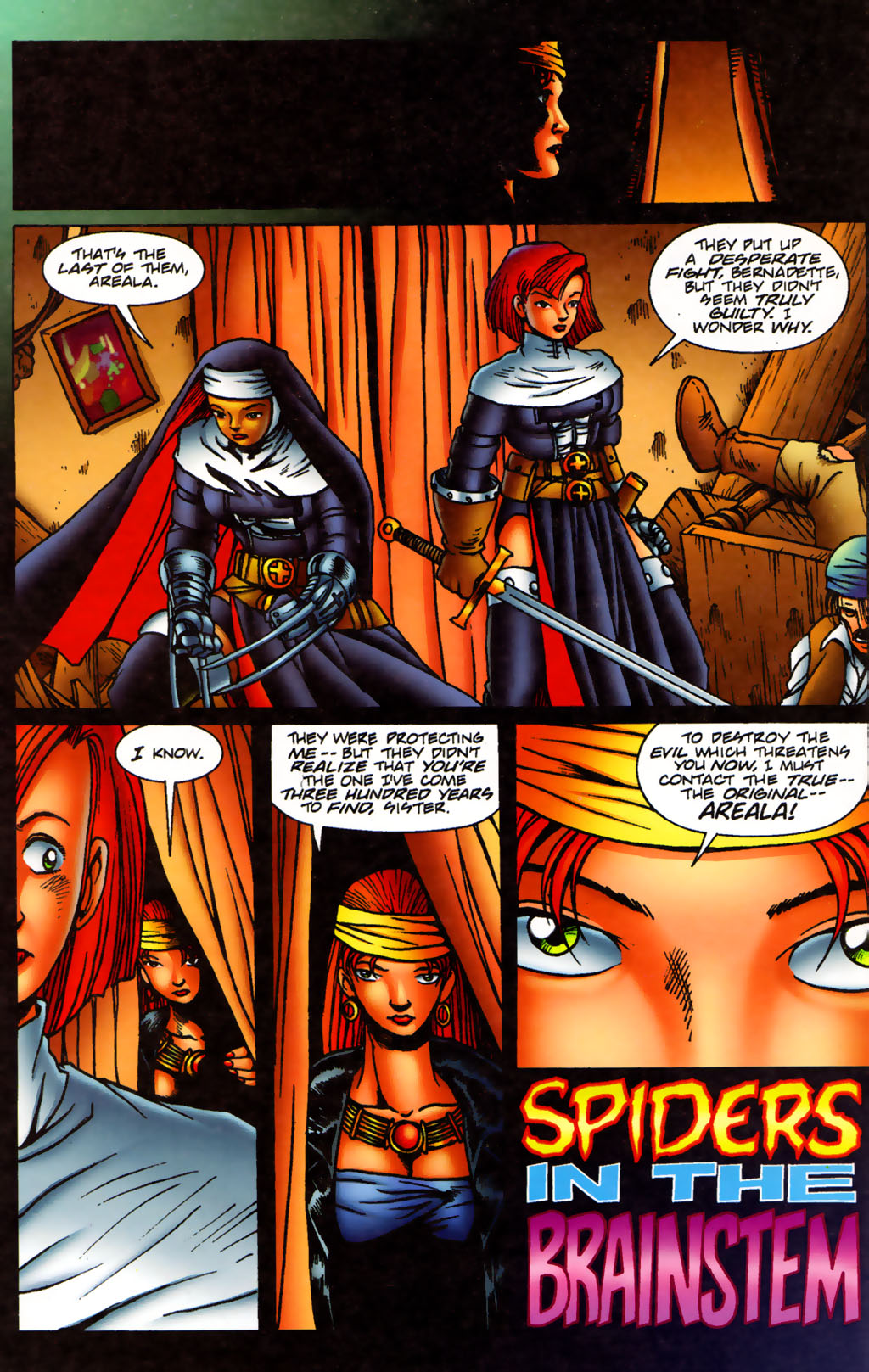 Read online Warrior Nun Areala: Scorpio Rose comic -  Issue #2 - 28