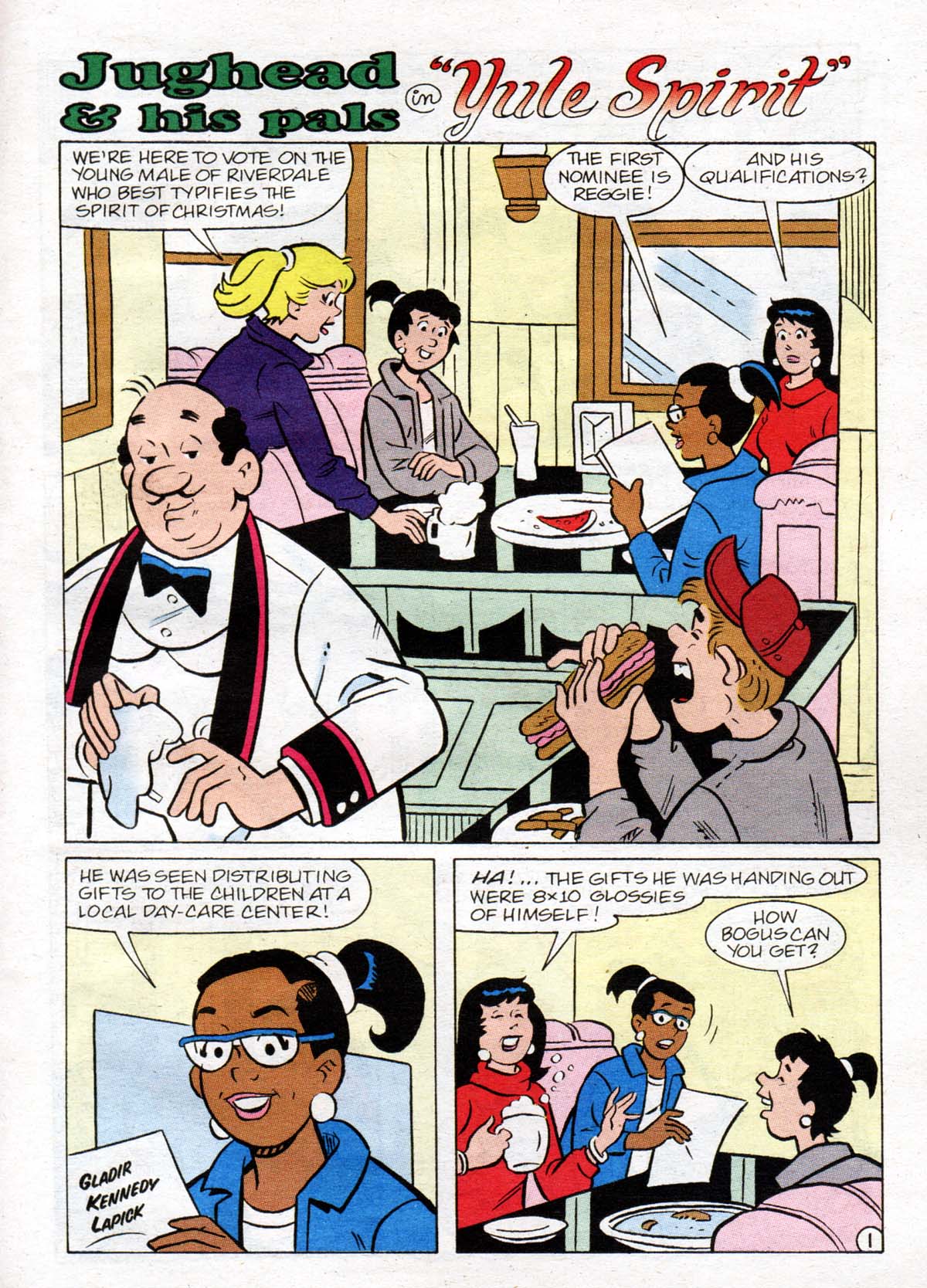 Read online Archie's Holiday Fun Digest comic -  Issue #7 - 84