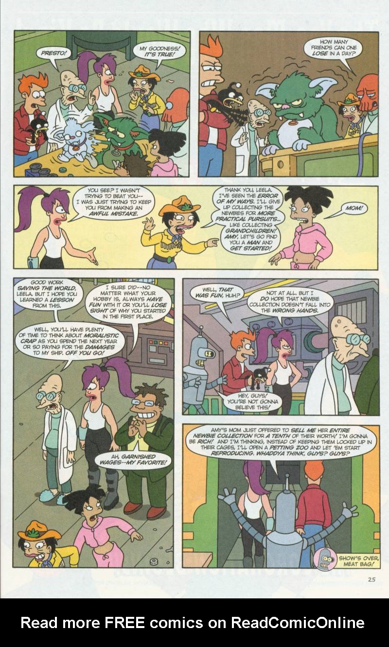 Read online Futurama Comics comic -  Issue #3 - 26