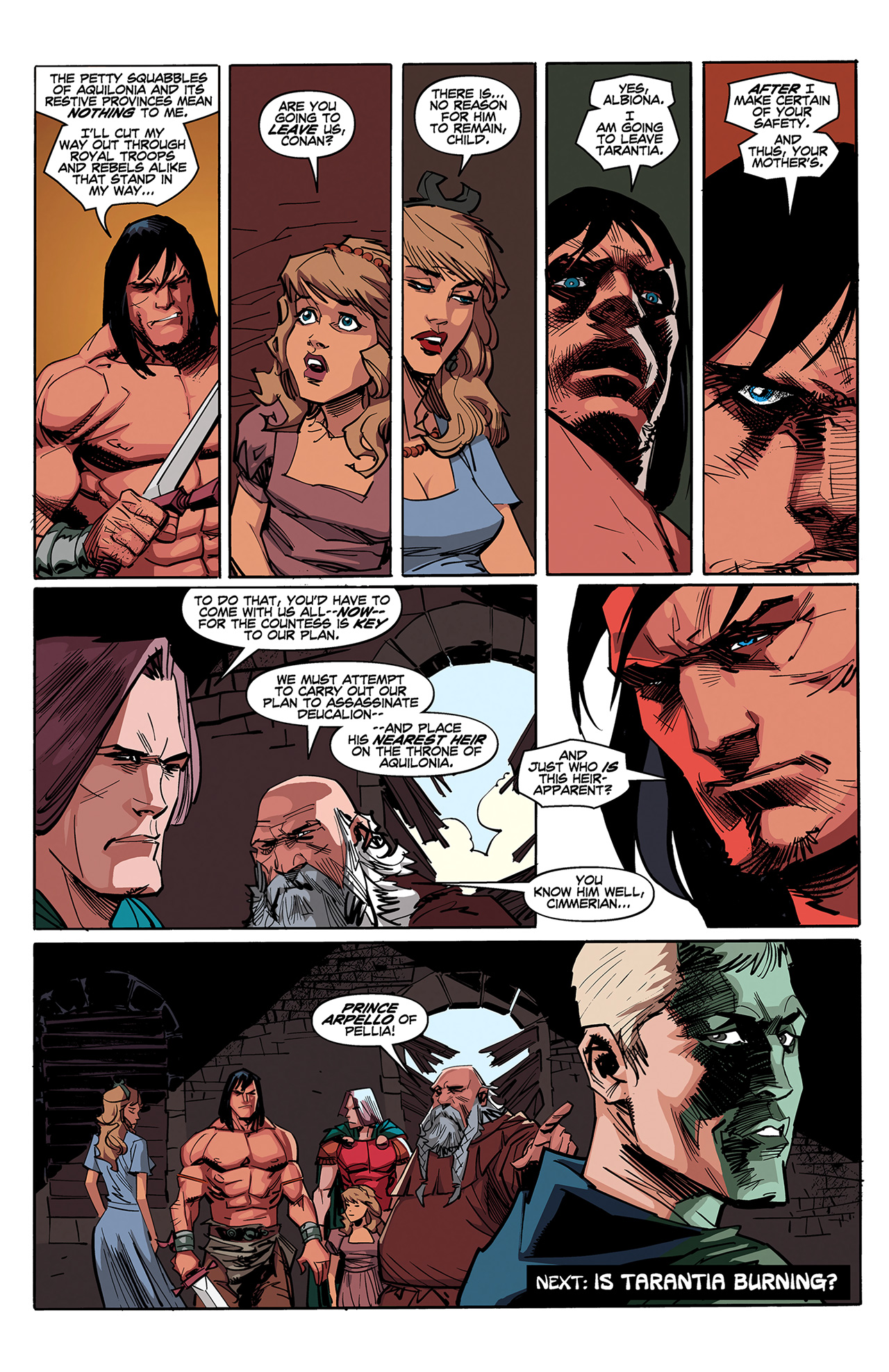 Read online Conan: Road of Kings comic -  Issue #9 - 24