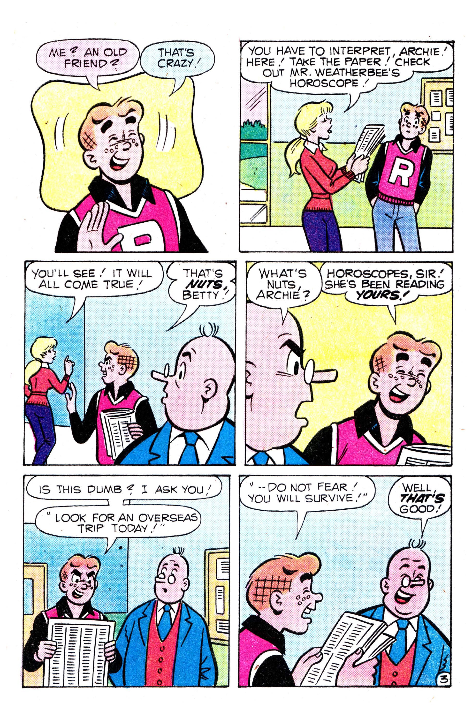 Read online Archie (1960) comic -  Issue #294 - 4