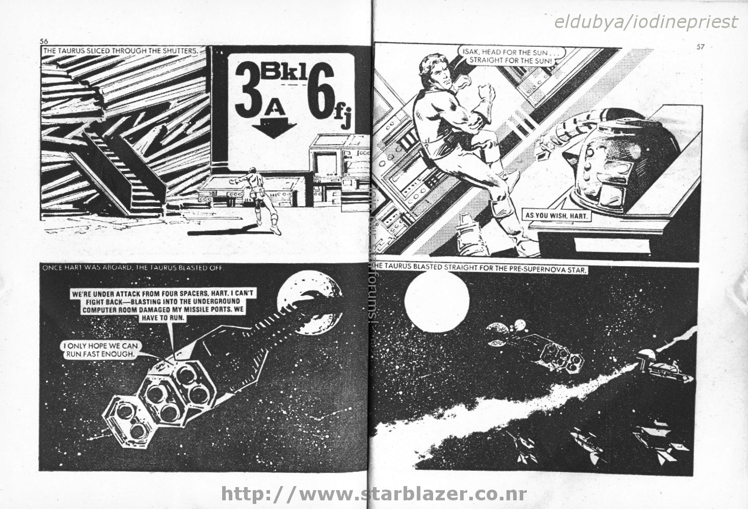 Read online Starblazer comic -  Issue #42 - 30