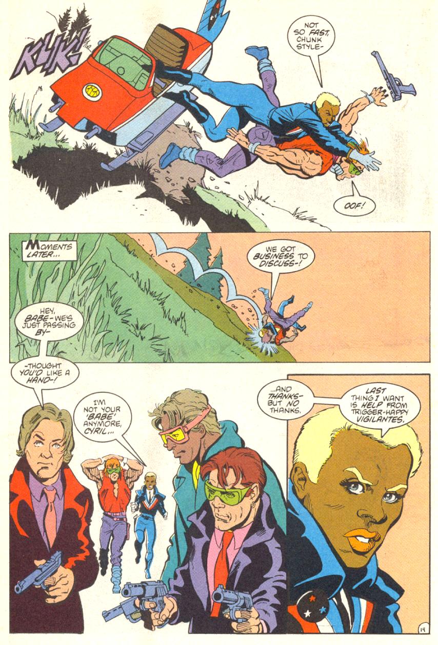 Read online American Flagg! comic -  Issue #13 - 15
