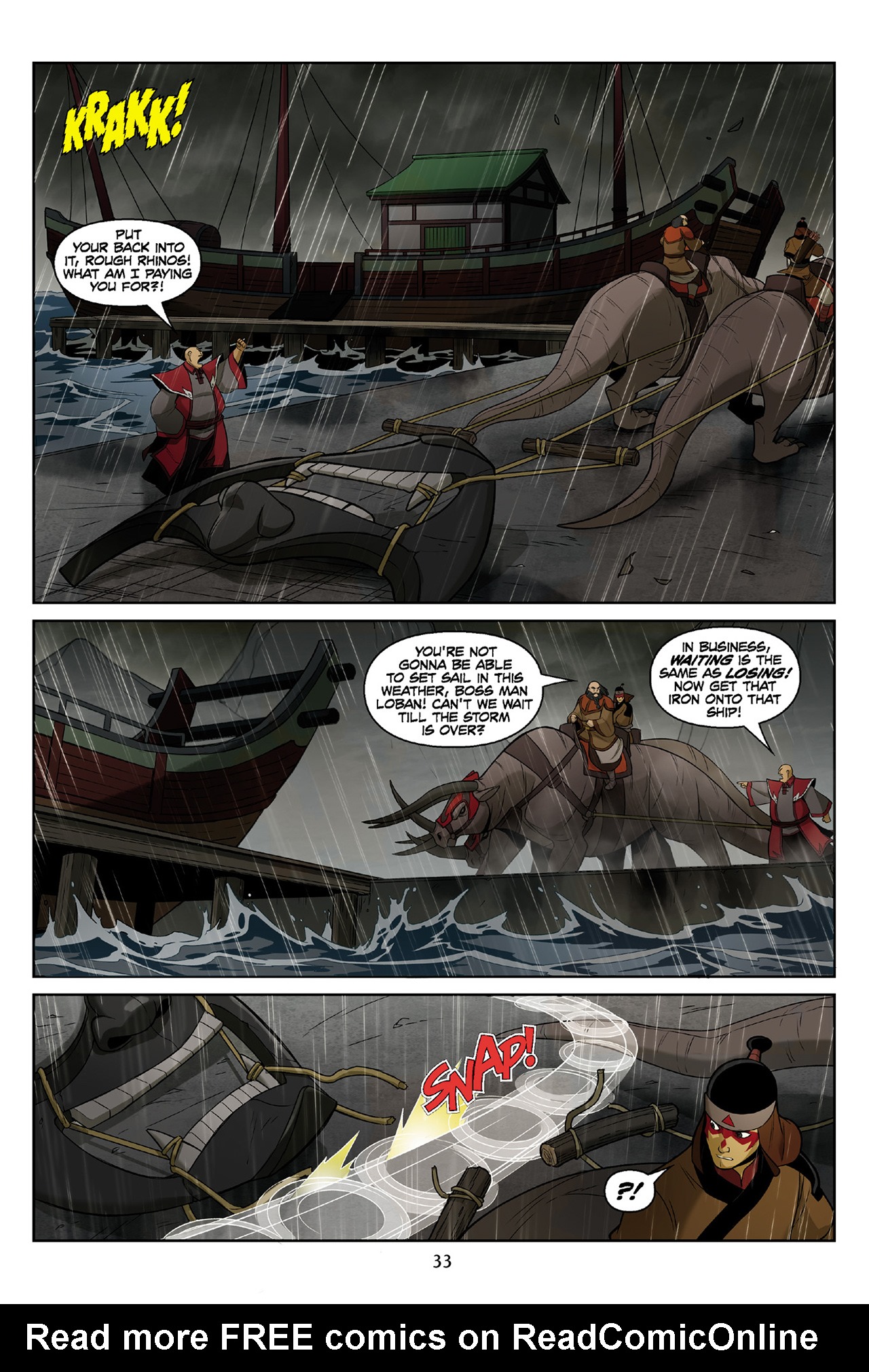 Avatar – The Last Airbender – The Rift Part 3 (2014) | Read All Comics