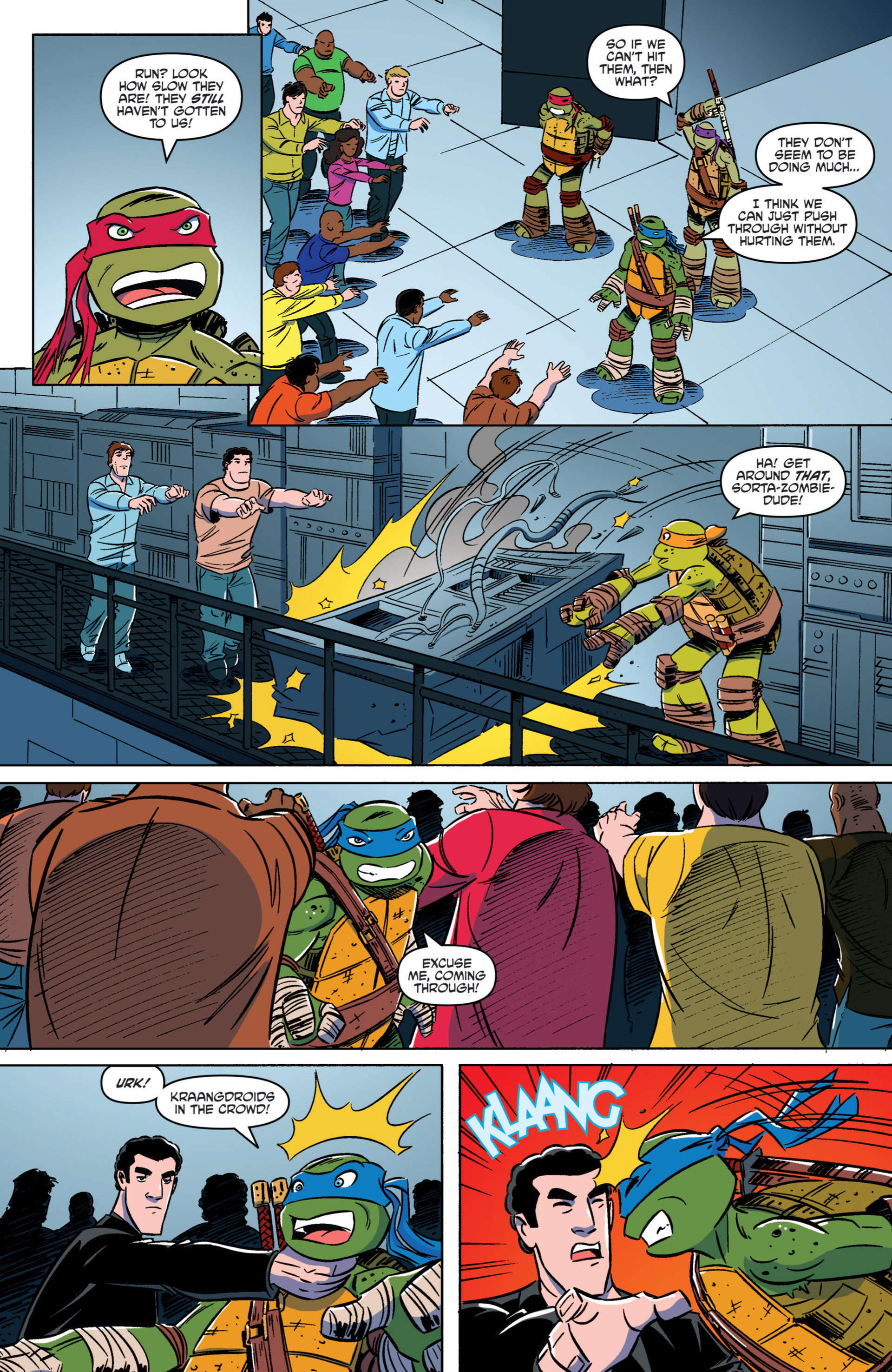 Read online Teenage Mutant Ninja Turtles New Animated Adventures comic -  Issue #3 - 16