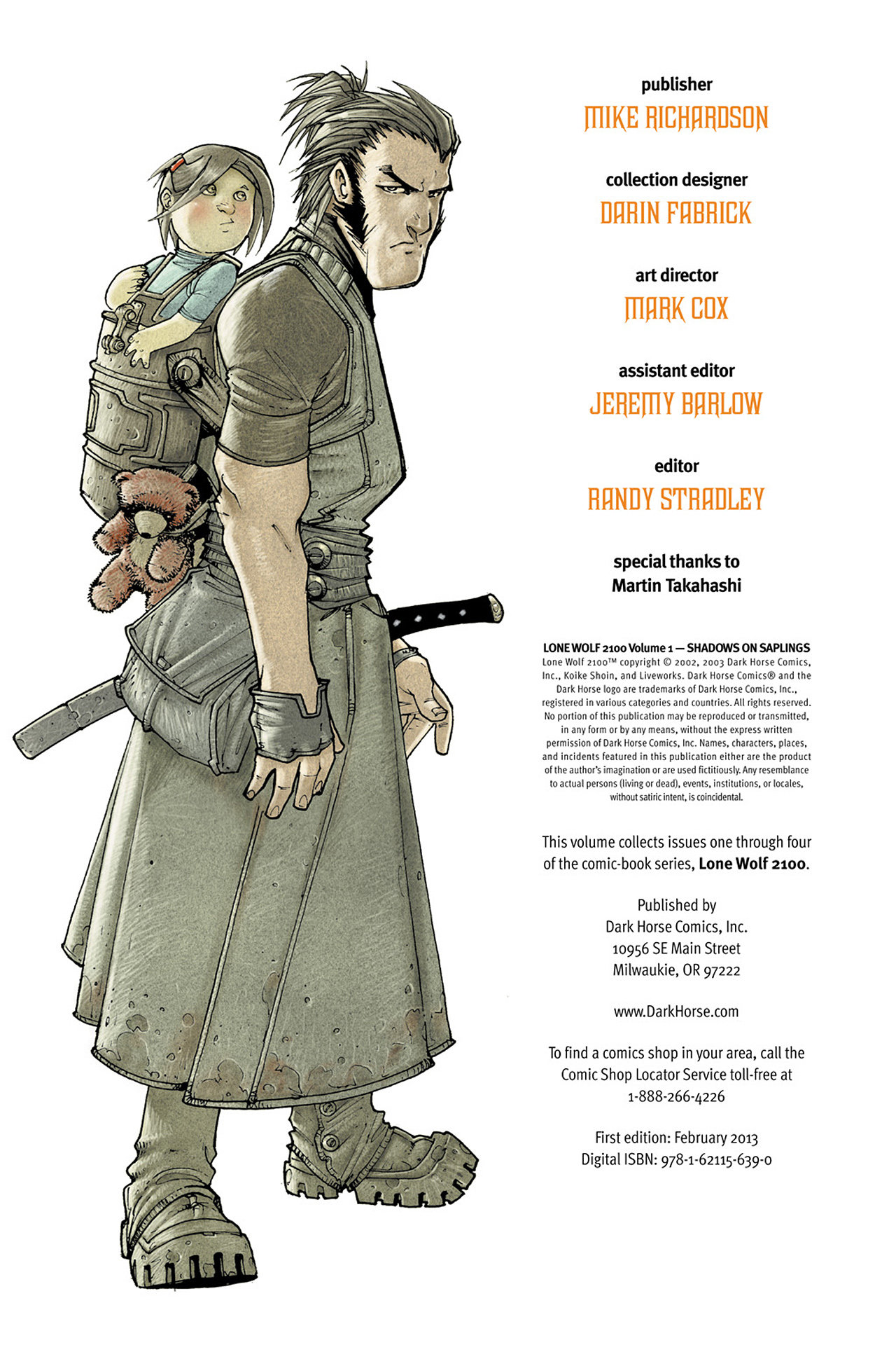 Read online Lone Wolf 2100 comic -  Issue # TPB 1 - 4