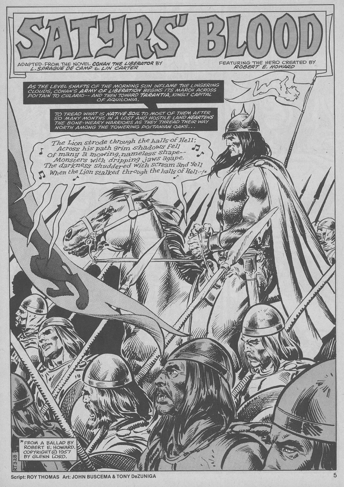 Read online The Savage Sword Of Conan comic -  Issue #51 - 5