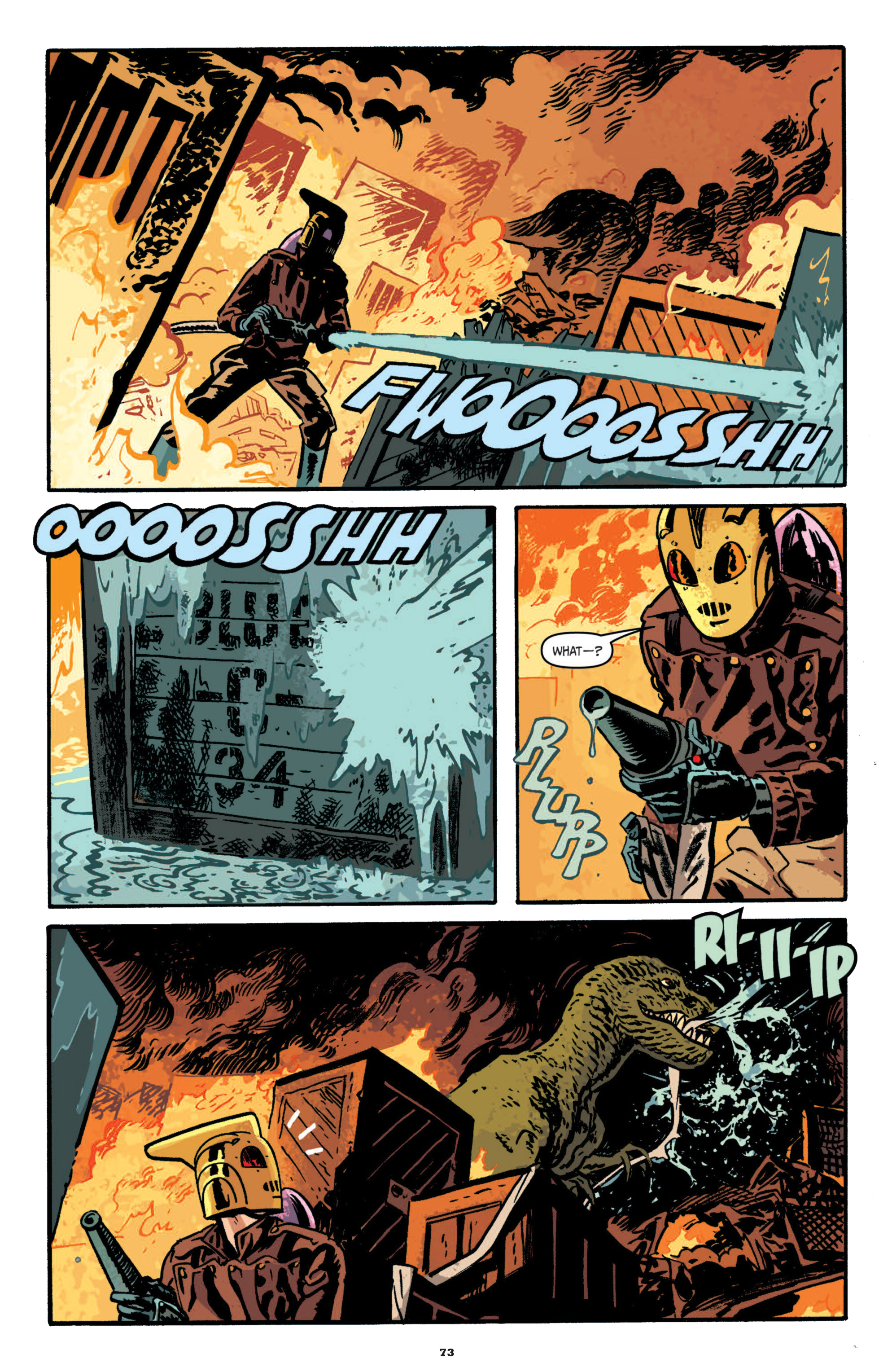 Read online The Rocketeer: Cargo of Doom comic -  Issue # TPB - 70