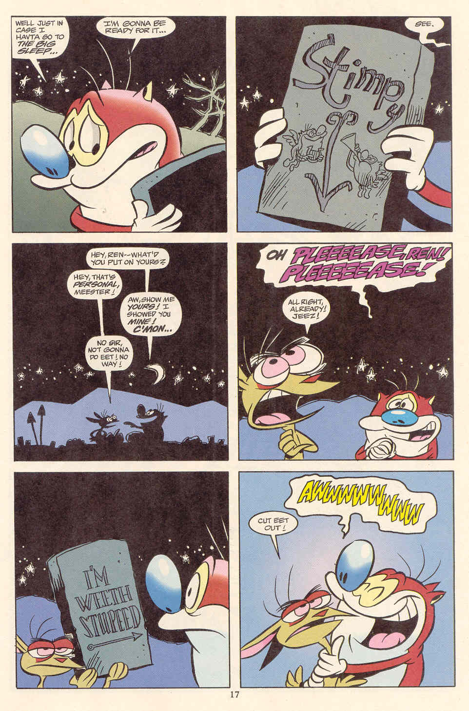 Read online The Ren & Stimpy Show comic -  Issue #13 - 13