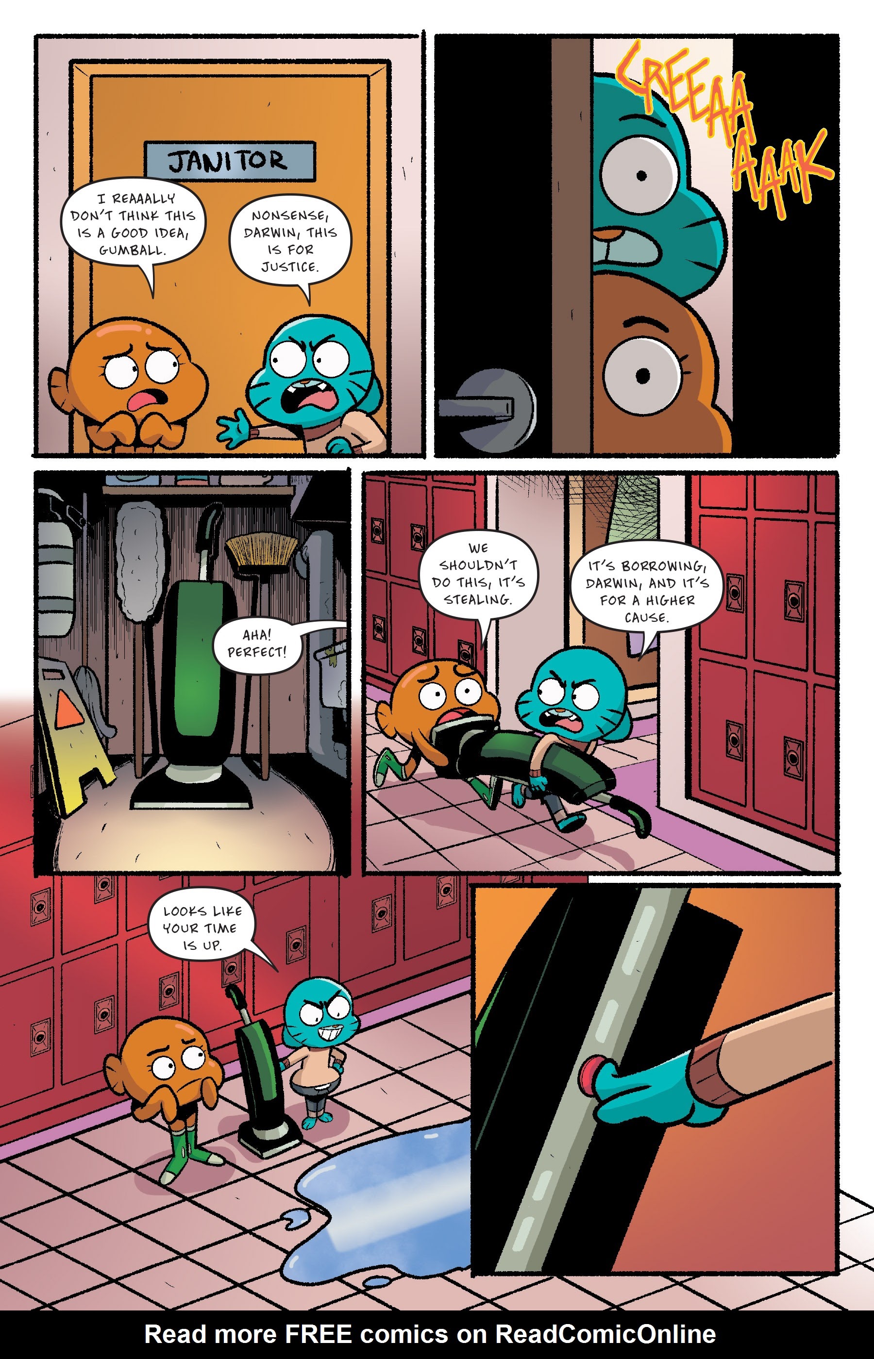 Read online The Amazing World of Gumball: The Storm comic -  Issue # TPB - 81