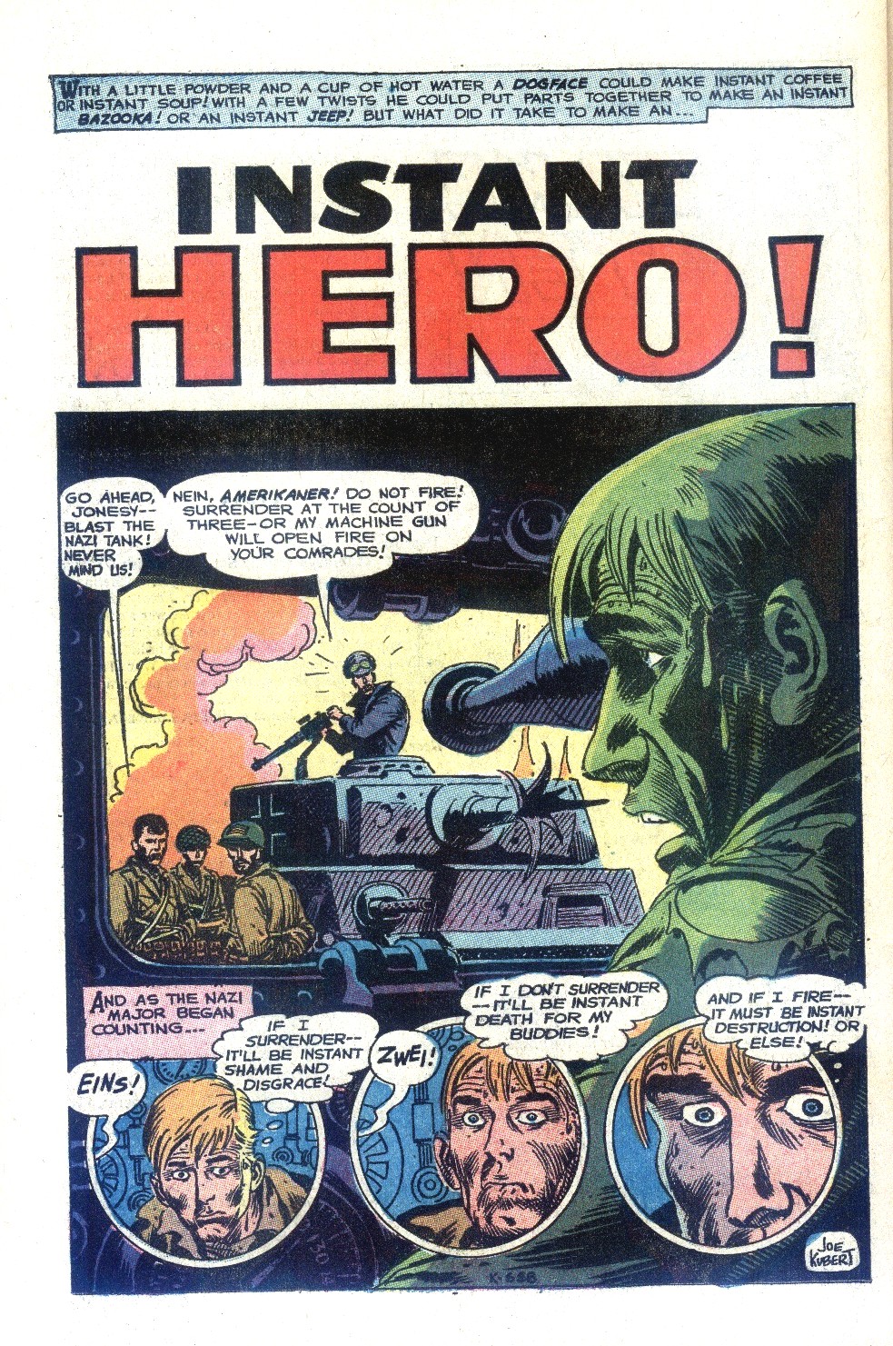 Read online Our Army at War (1952) comic -  Issue #235 - 38