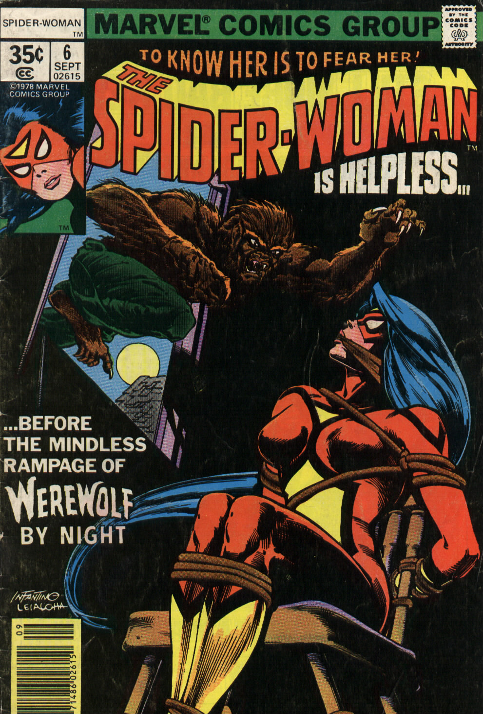 Read online Spider-Woman (1978) comic -  Issue #6 - 1