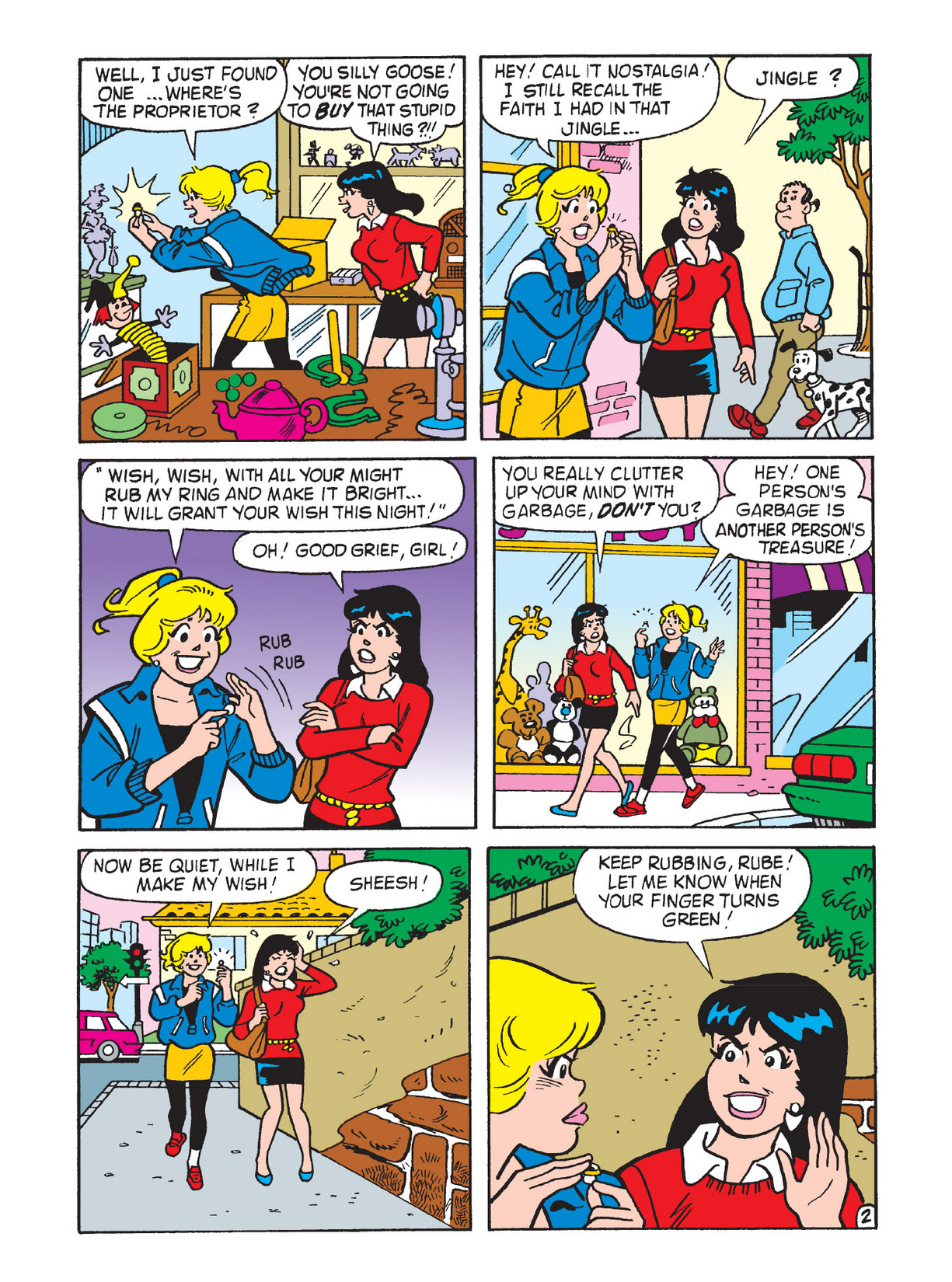 Read online Betty & Veronica Friends Double Digest comic -  Issue #228 - 63