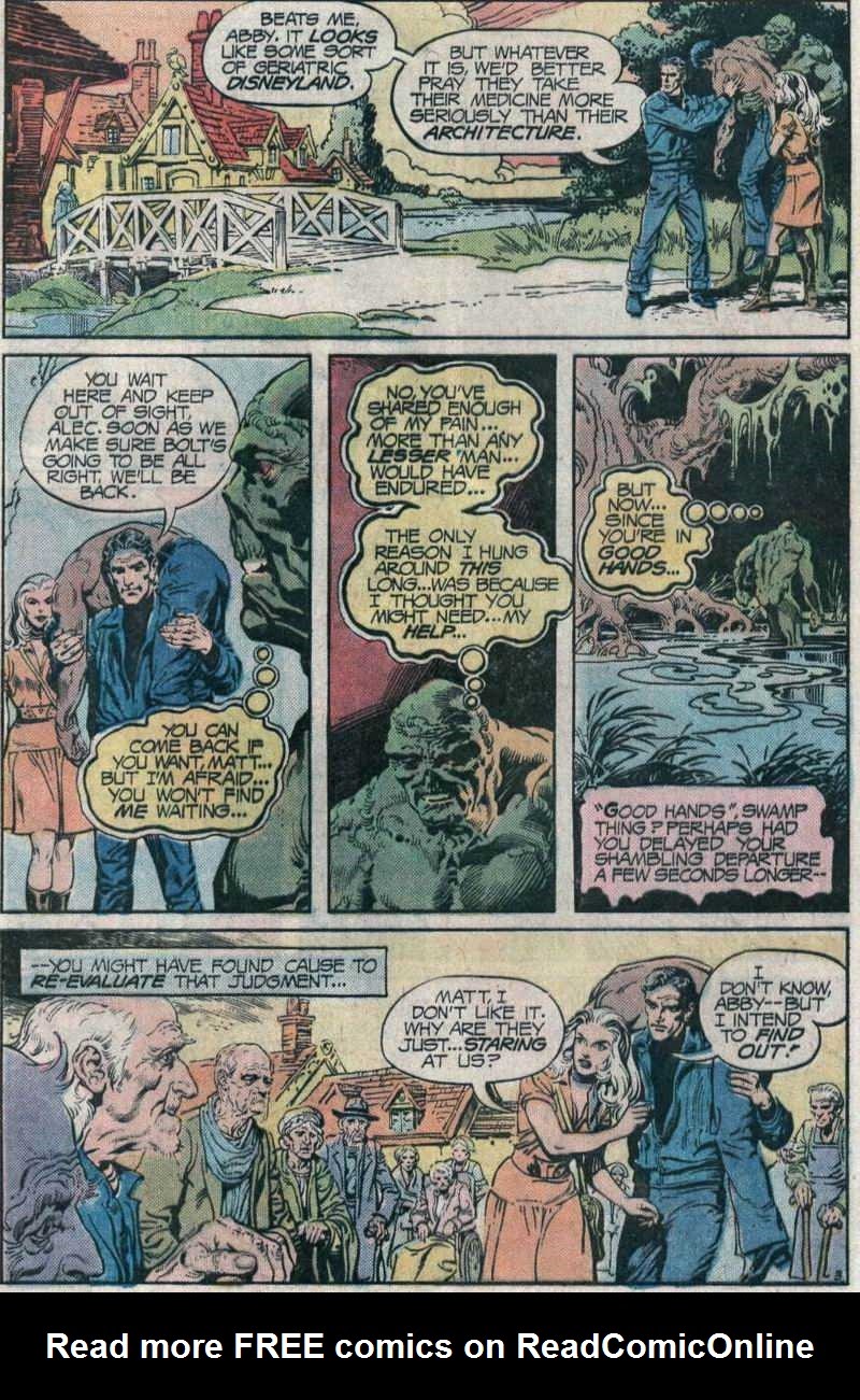 Read online Swamp Thing (1972) comic -  Issue #18 - 4