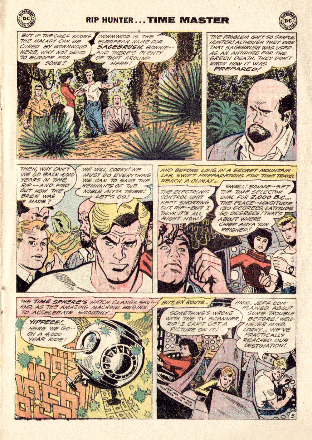 Read online Rip Hunter...Time Master comic -  Issue #7 - 5