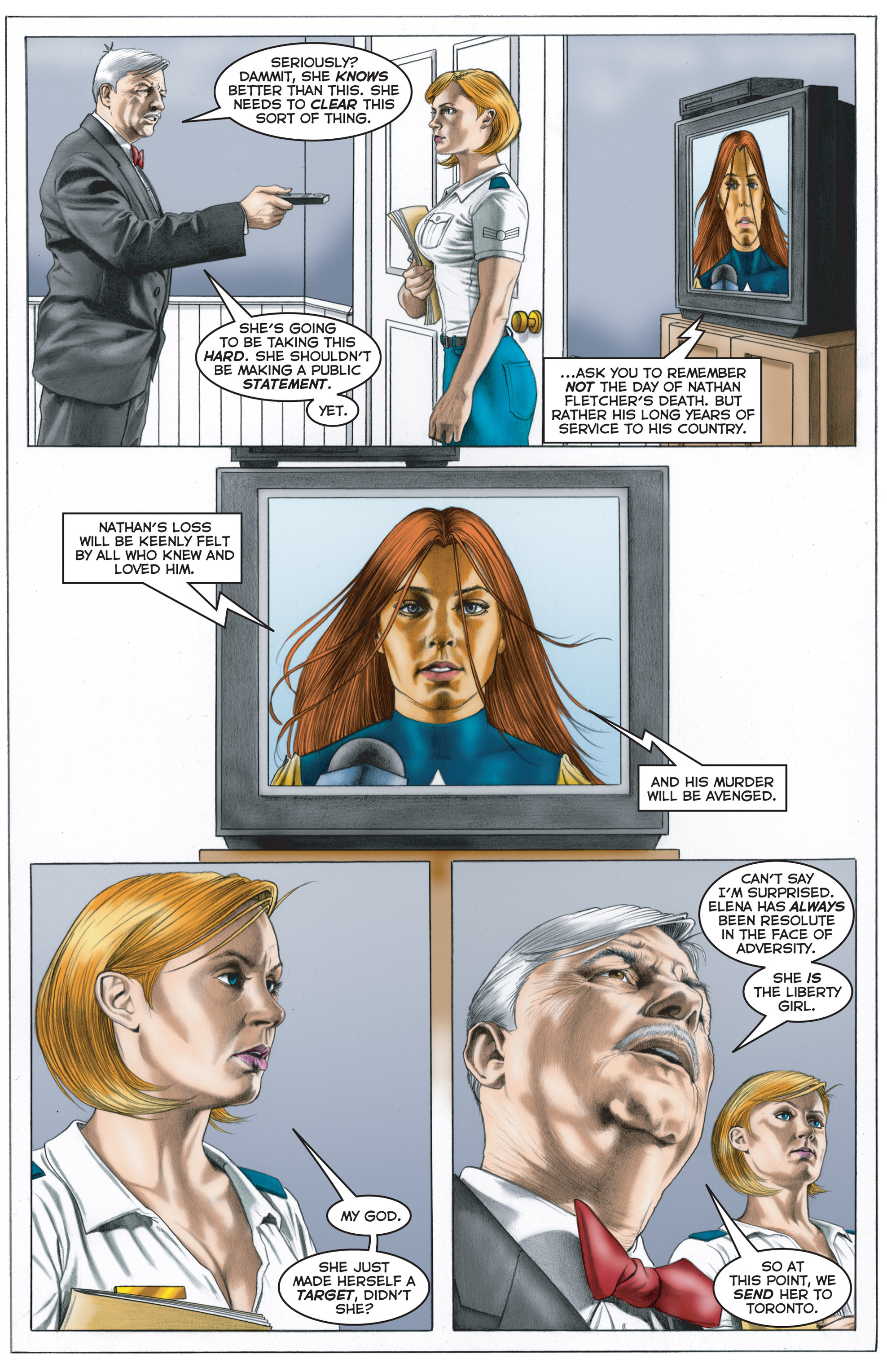 Read online Liberty Girl comic -  Issue #4 - 8